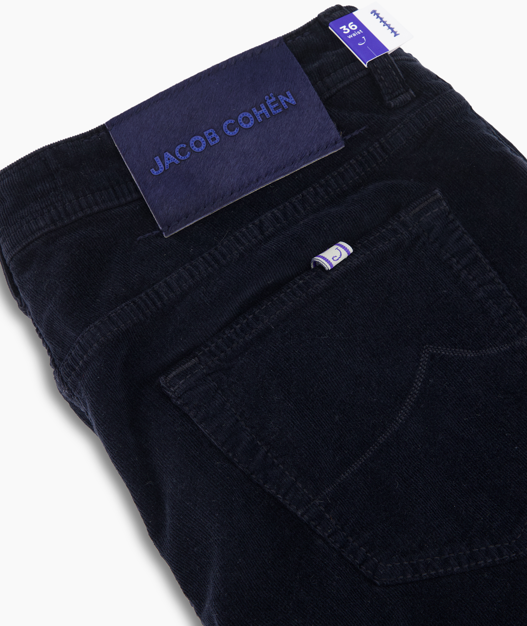 Pantalon Slim Fit Nick Donker Blauw