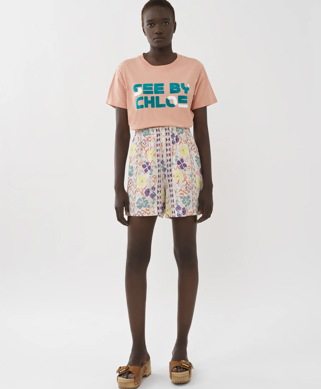 See By Chloe Korte Broek Chs23ssh04029 Off White
