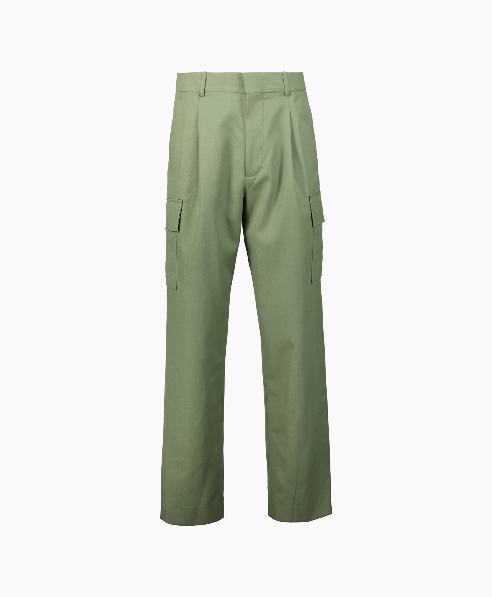 Le Pantalon Crago Laine Groen