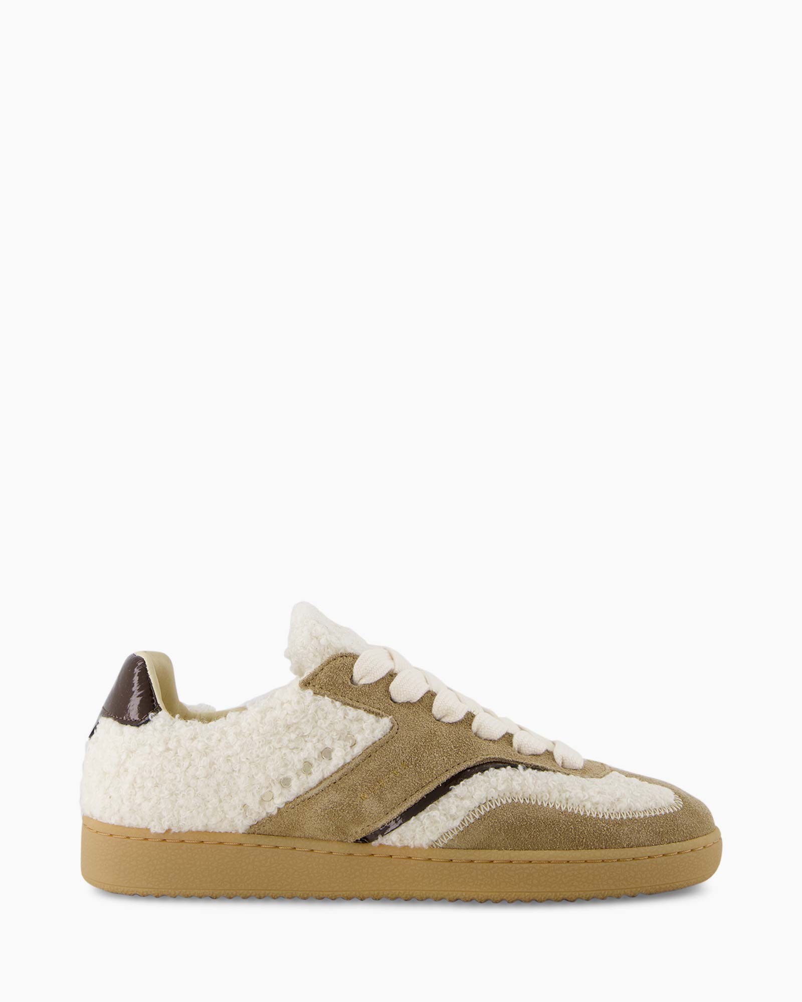 Sneaker Ray Owen Studs Taupe