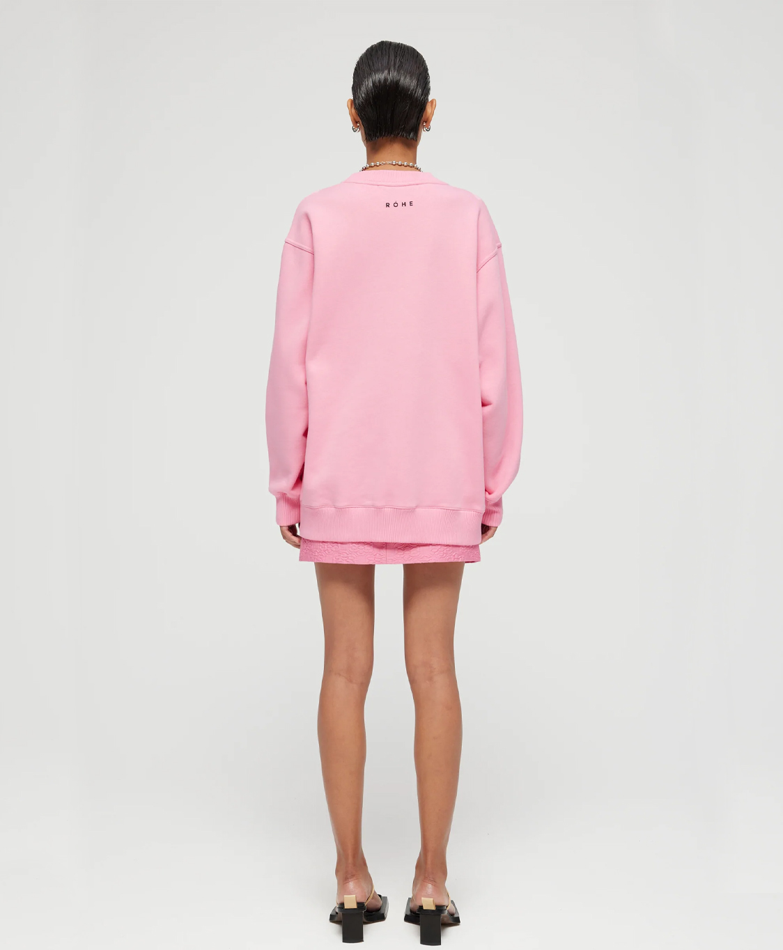 Róhe Pullover 406-20-073 Pink