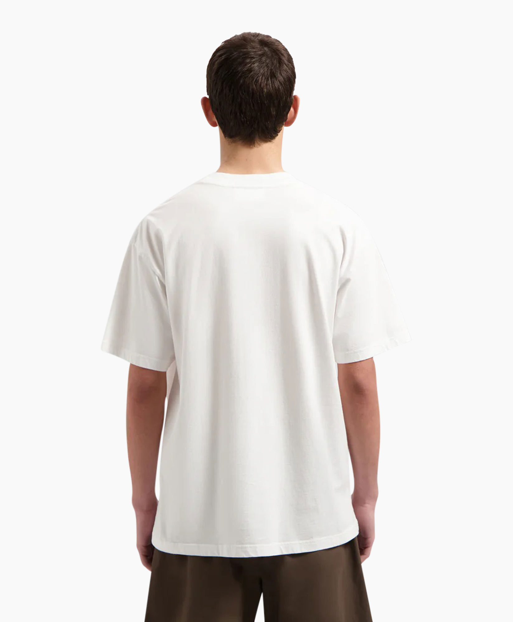 T-shirt Korte Mouw Cross Stitch Off White
