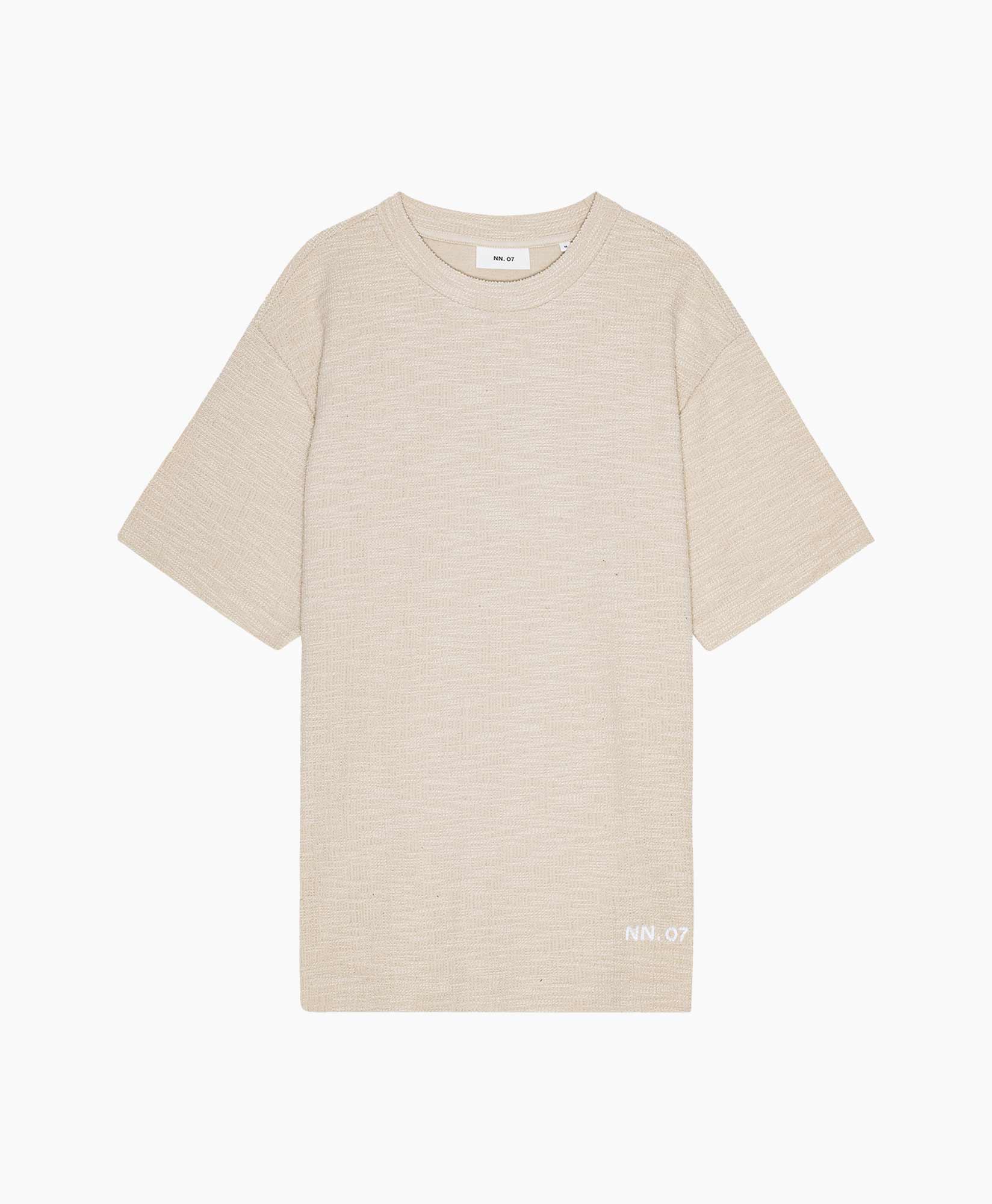 T-shirt Korte Mouw Nat Tee 3520 Ecru