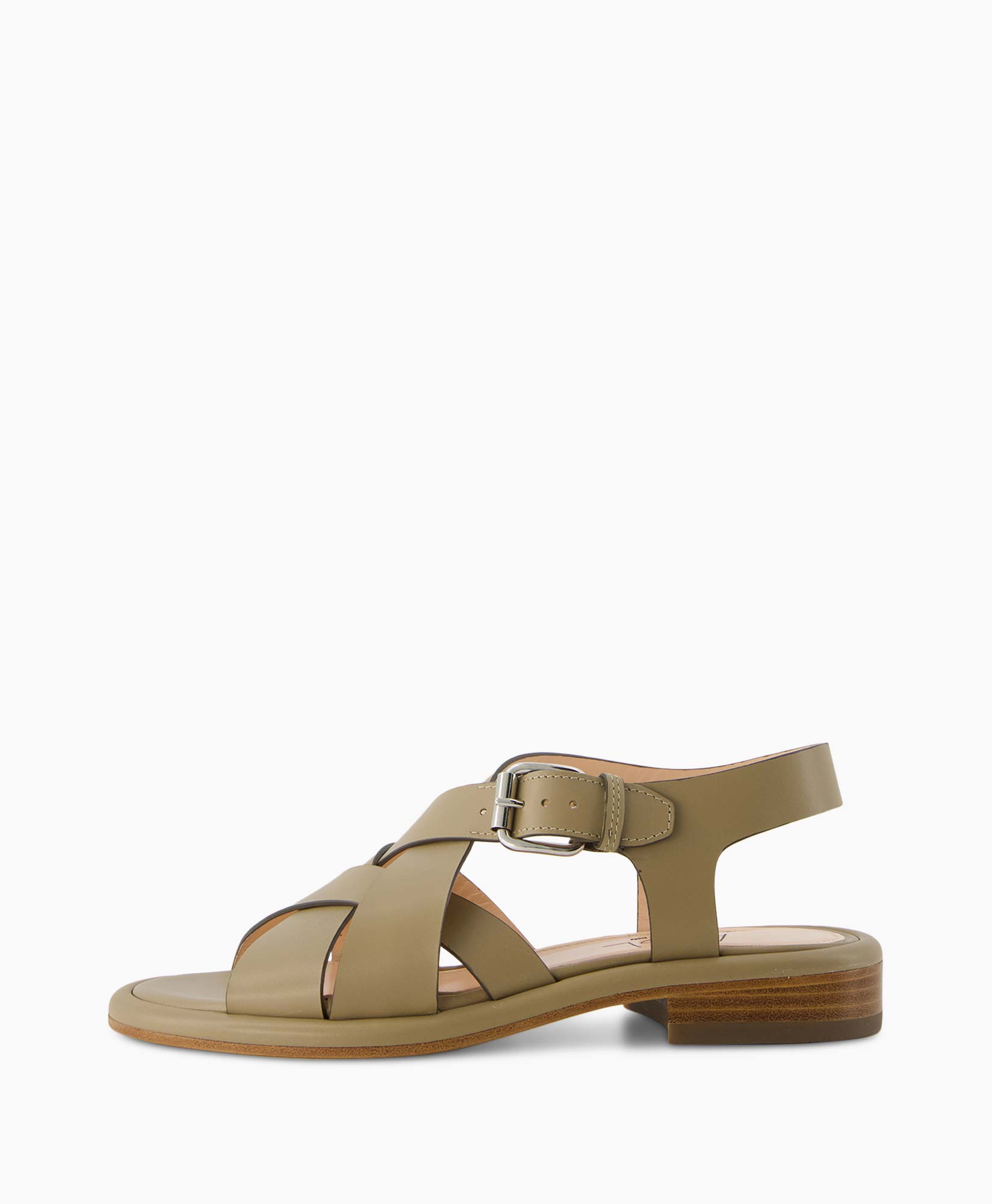 Sandaal Zonder Hak Alison Multi Khaki Sandaal Zonder Hak Alison Multi Khaki