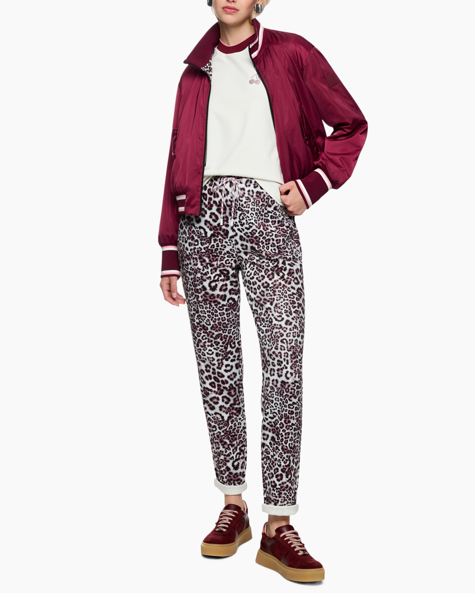 Pants, Suit, Coat, Maroon, Person