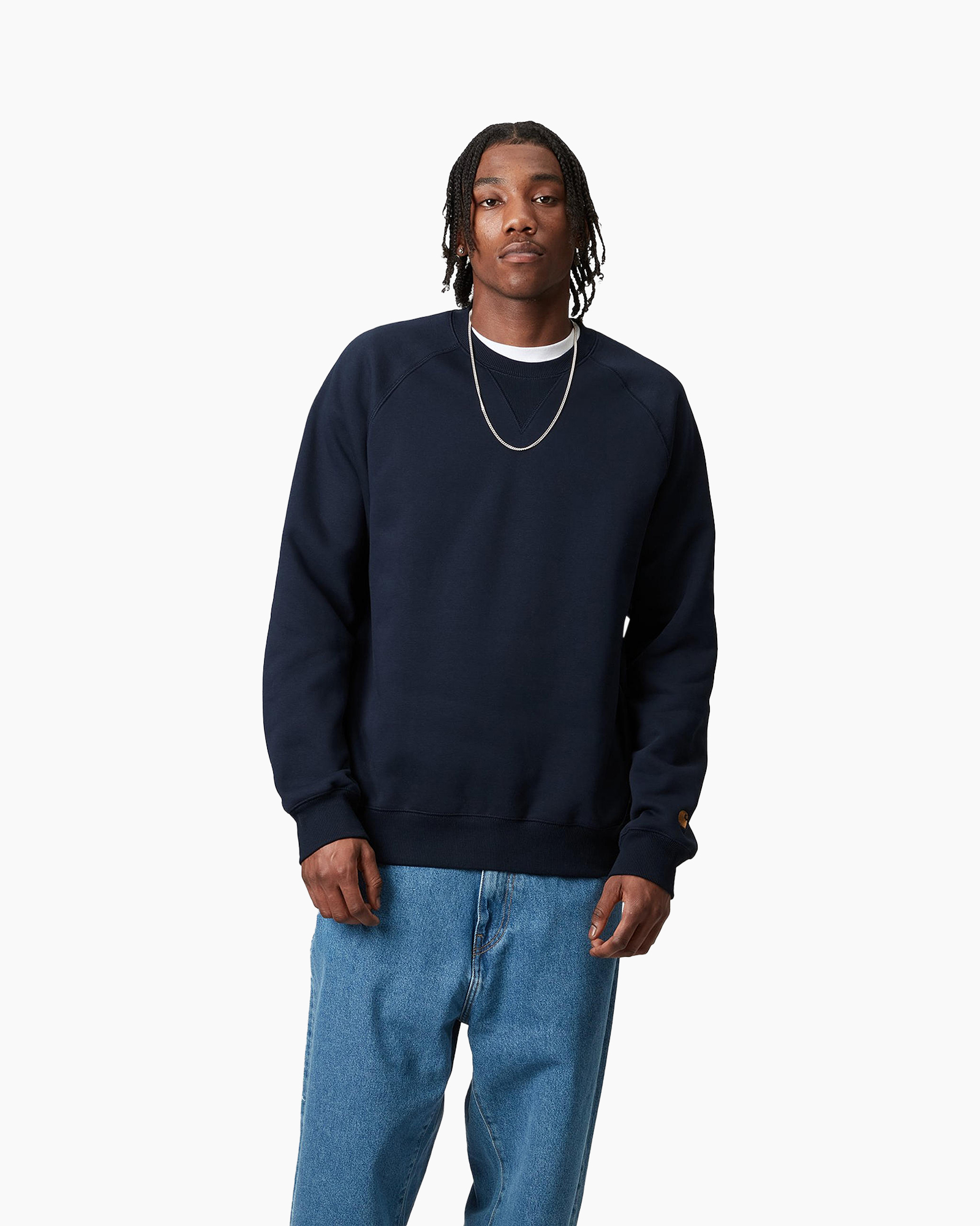 Sweater Chase Sweat Donker Blauw