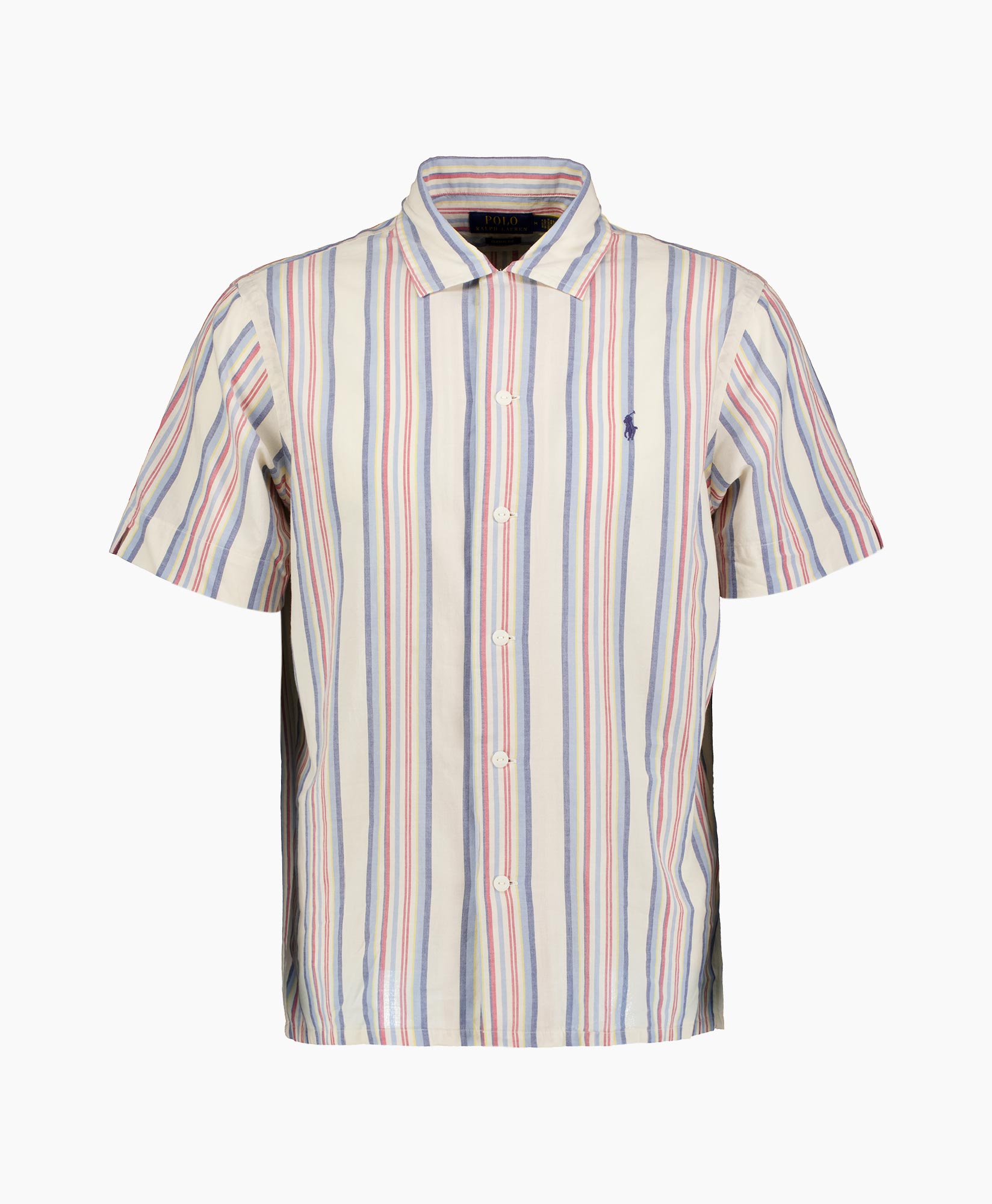 Overhemd Chambray Stripe Off White