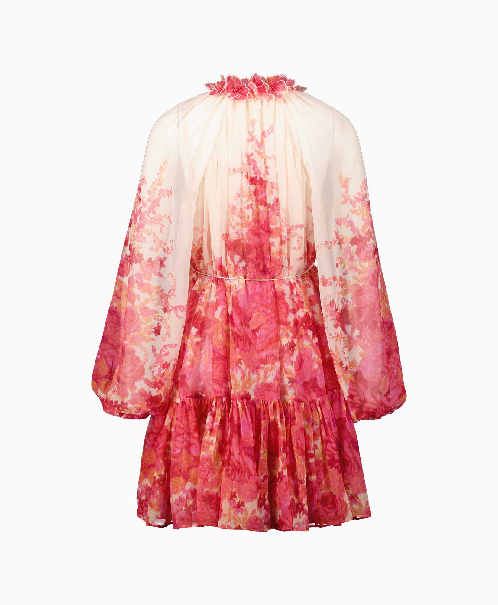 Zimmermann Jurk High Tide Lantern Mini Rose