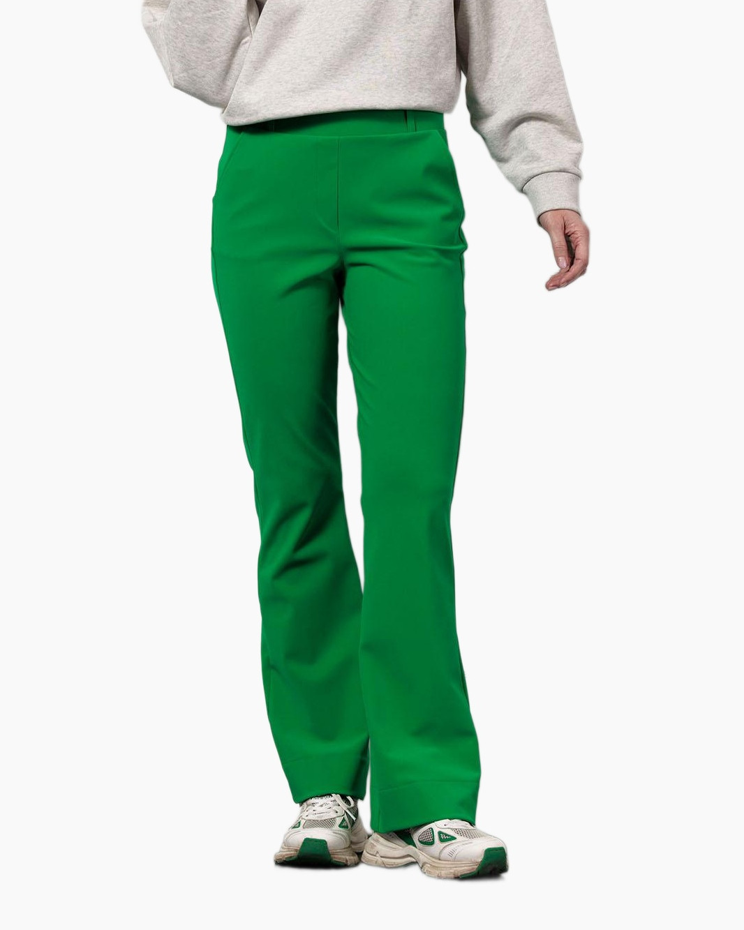 Broek Flair Bonded Trousers Groen