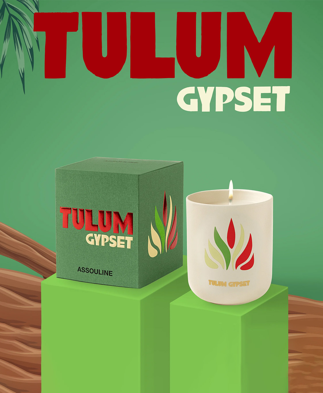 Kaars Tulum Gypset - Travelfrom Home Candle Diversen