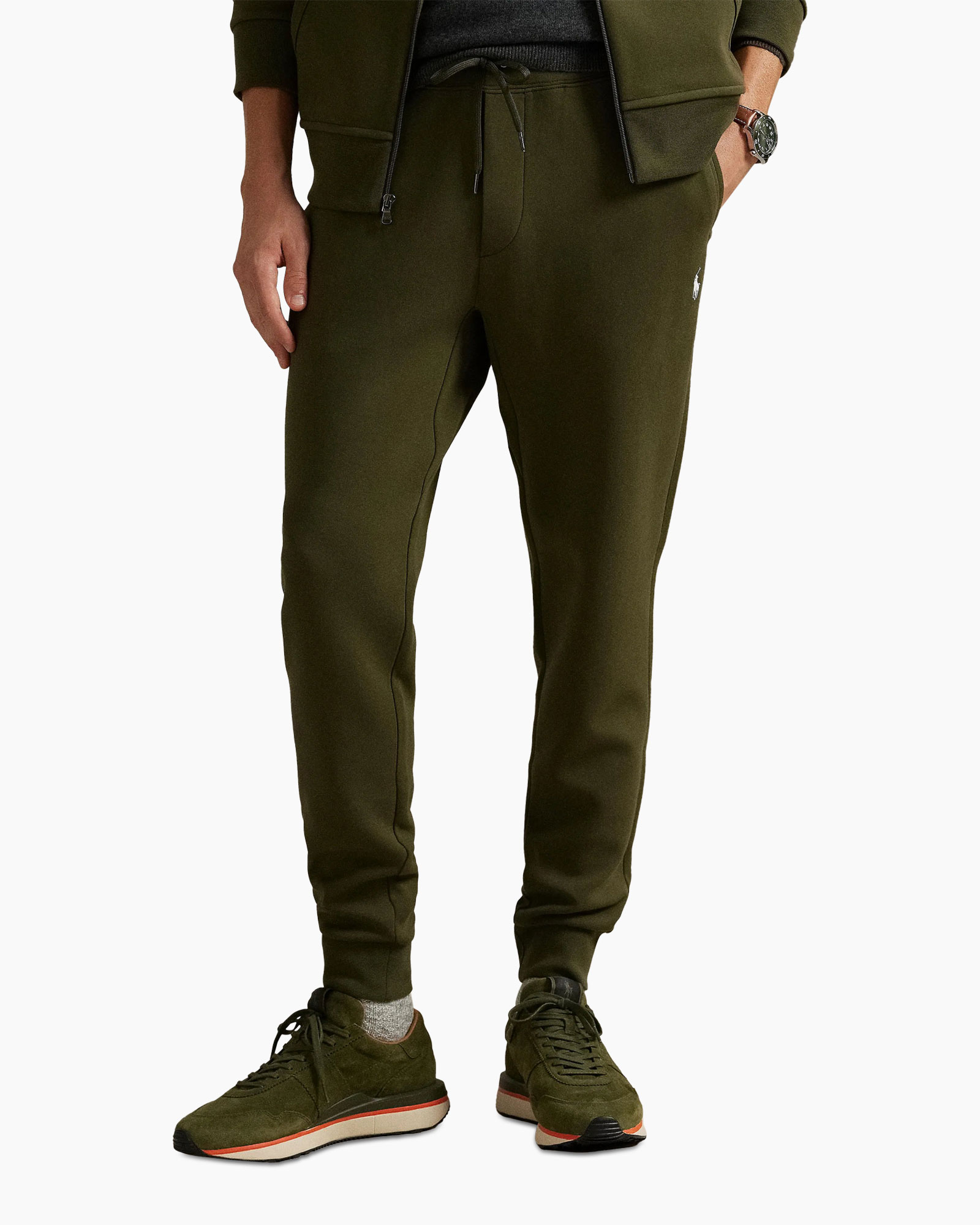broeken,  joggingbroek, olijf, hoodie?,  trek?