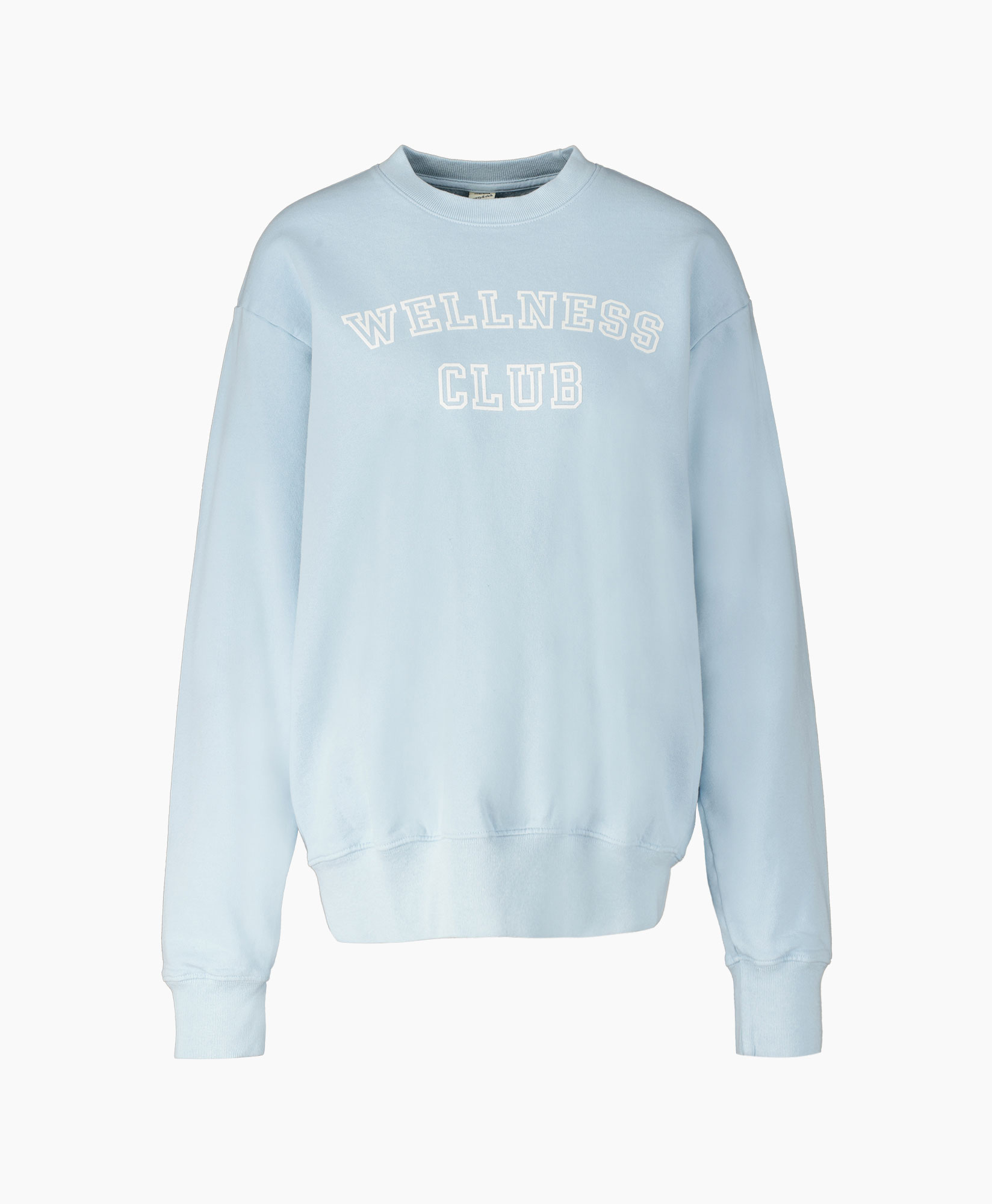 Sporty & Rich Pullover Cr761 Licht Blauw