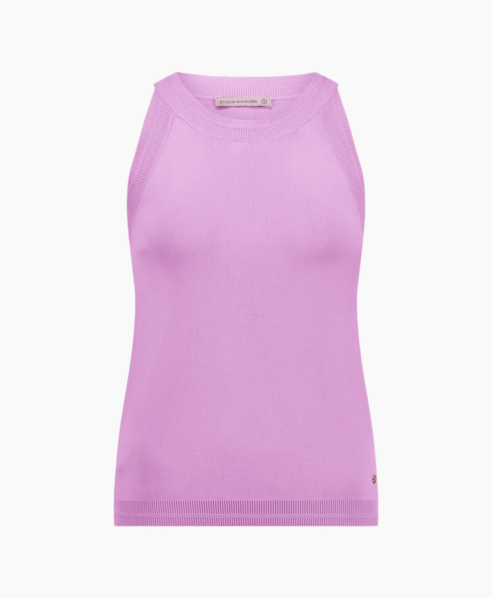 Top Feline Halter Top Roze