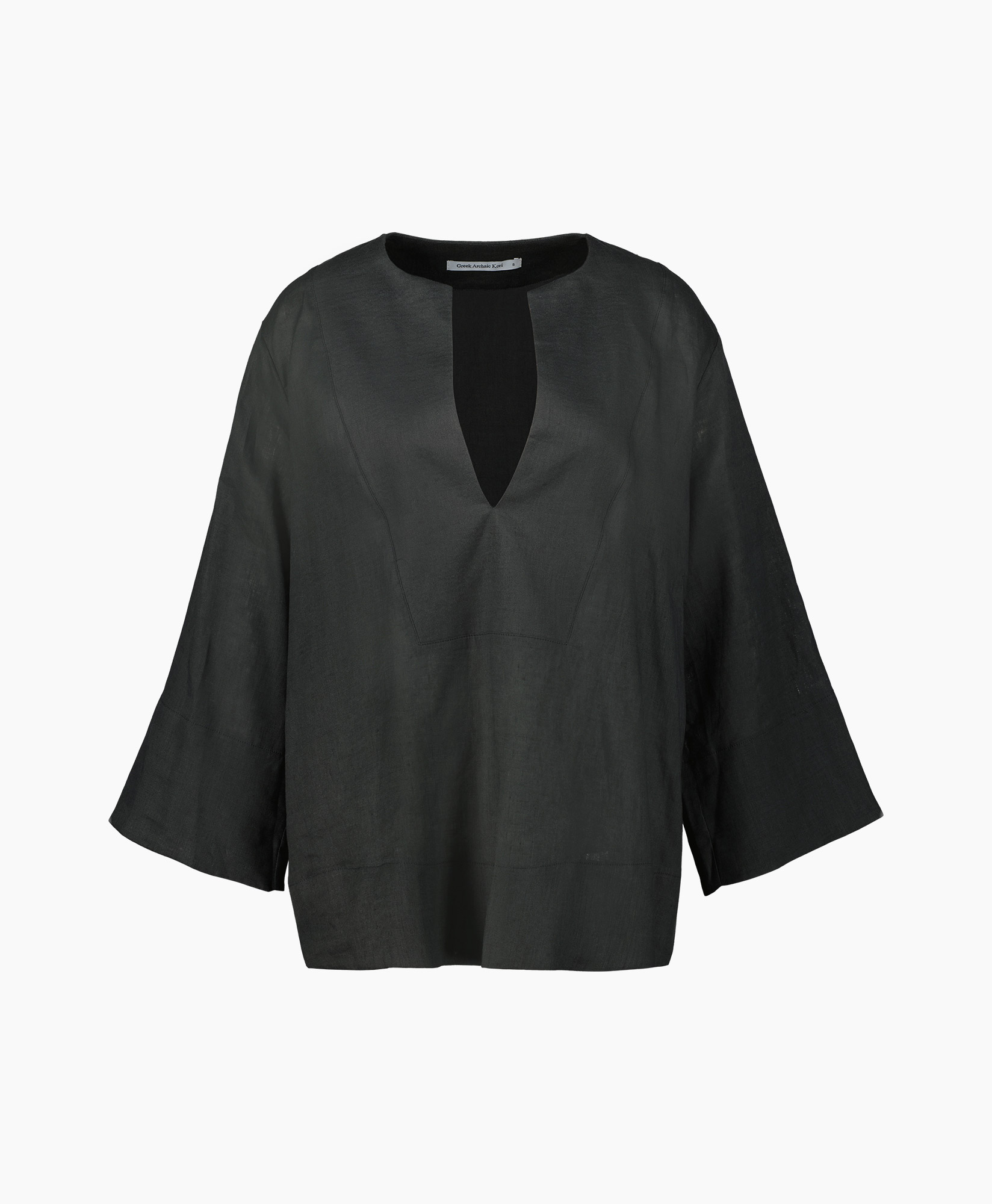 Greek Archaic Kori Blouse 140031 Donker Grijs
