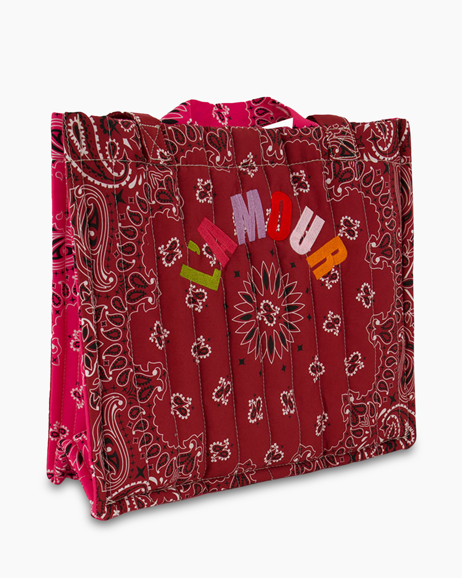 Tassen Shopper Bandana Print Rood