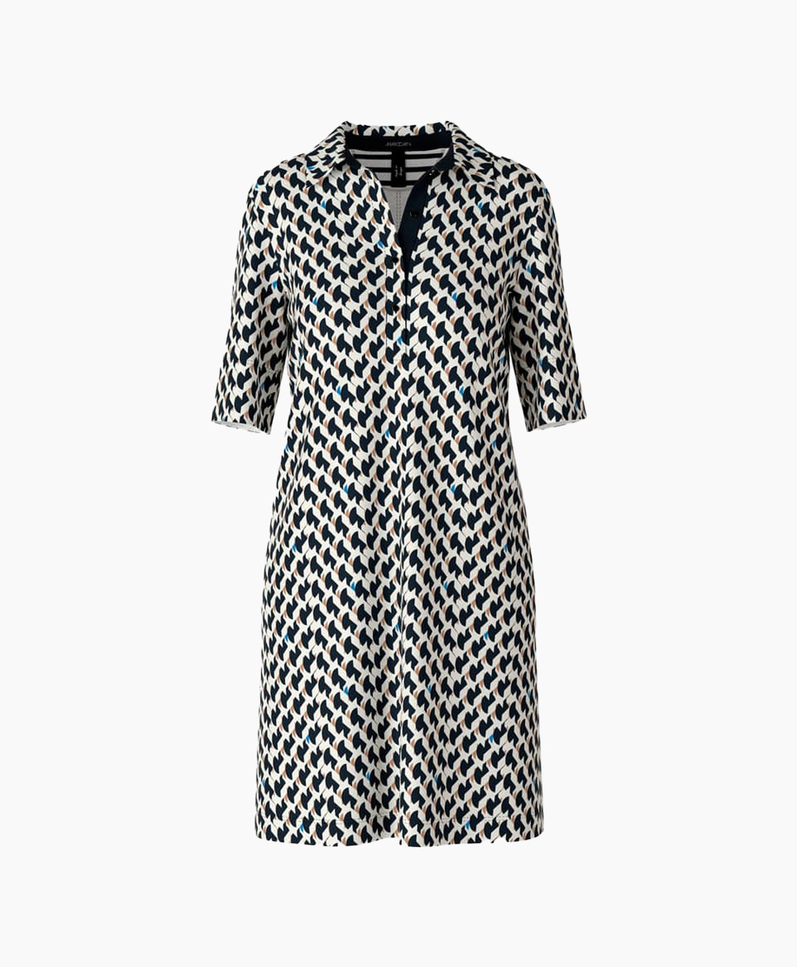 Marccain Additions Jurk Ua 21.27 J10 Print + 2 Kleurig