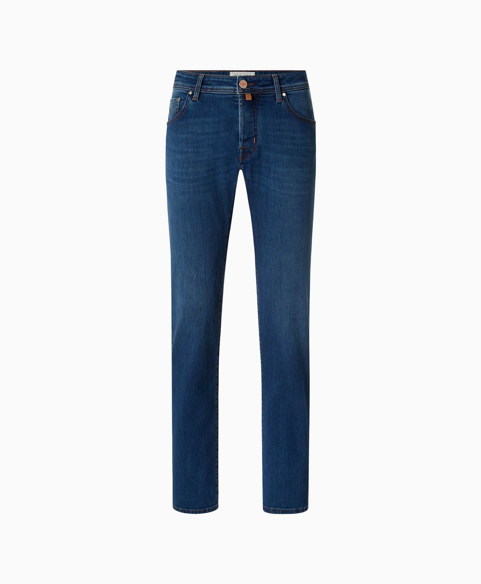 broek, denim, blauw, rechte pijp, zakken