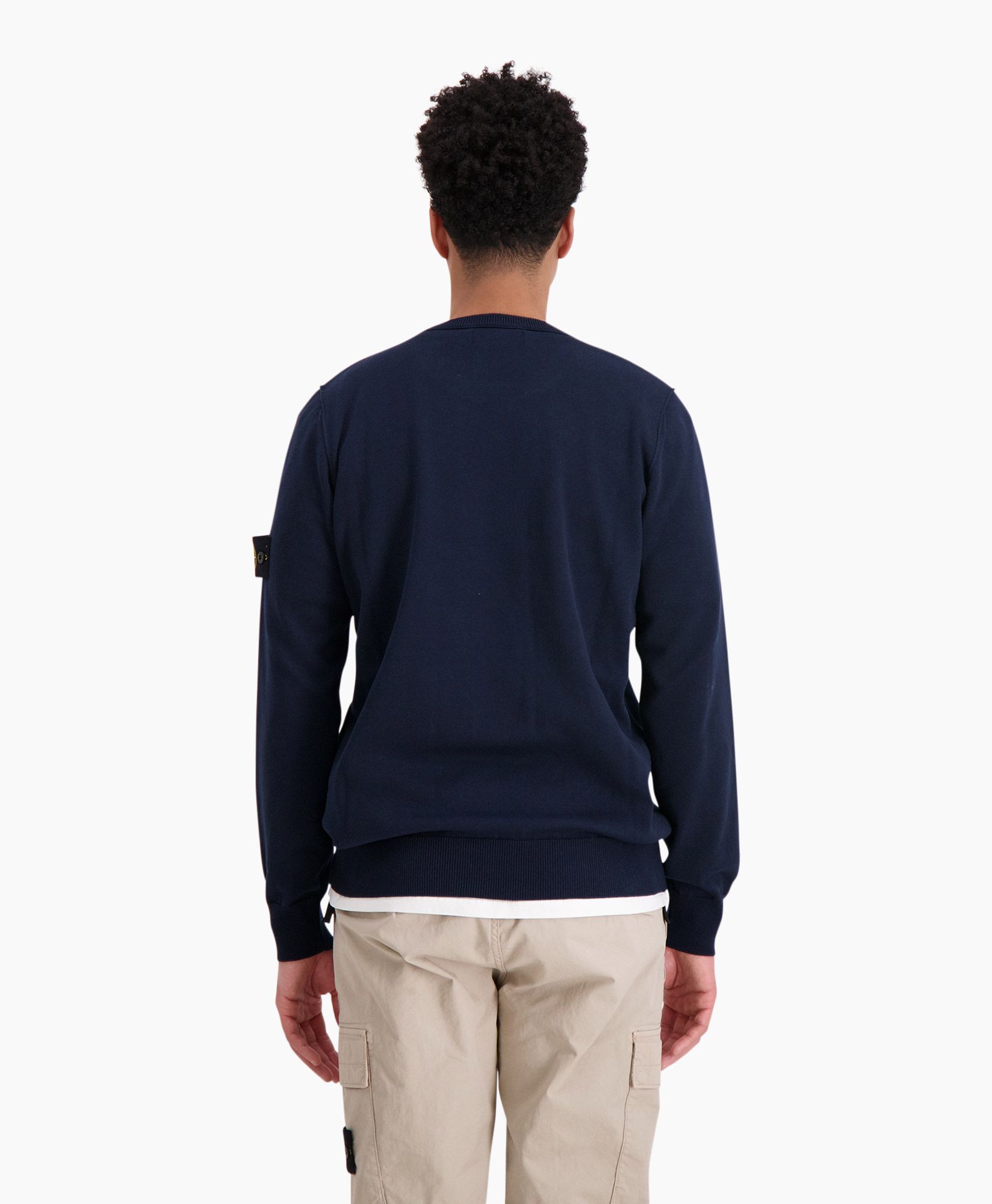 Stone Island Pullover 0b2.1 Donker Blauw