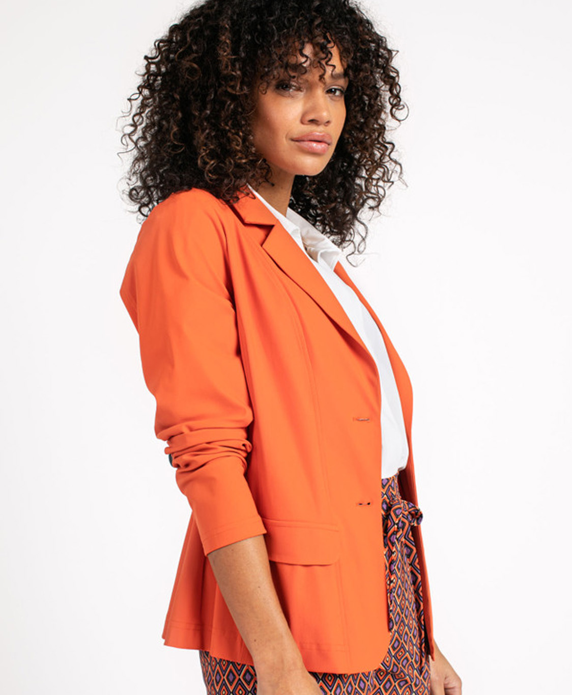 Studio Anneloes Blazer Bright Bonded Oranje