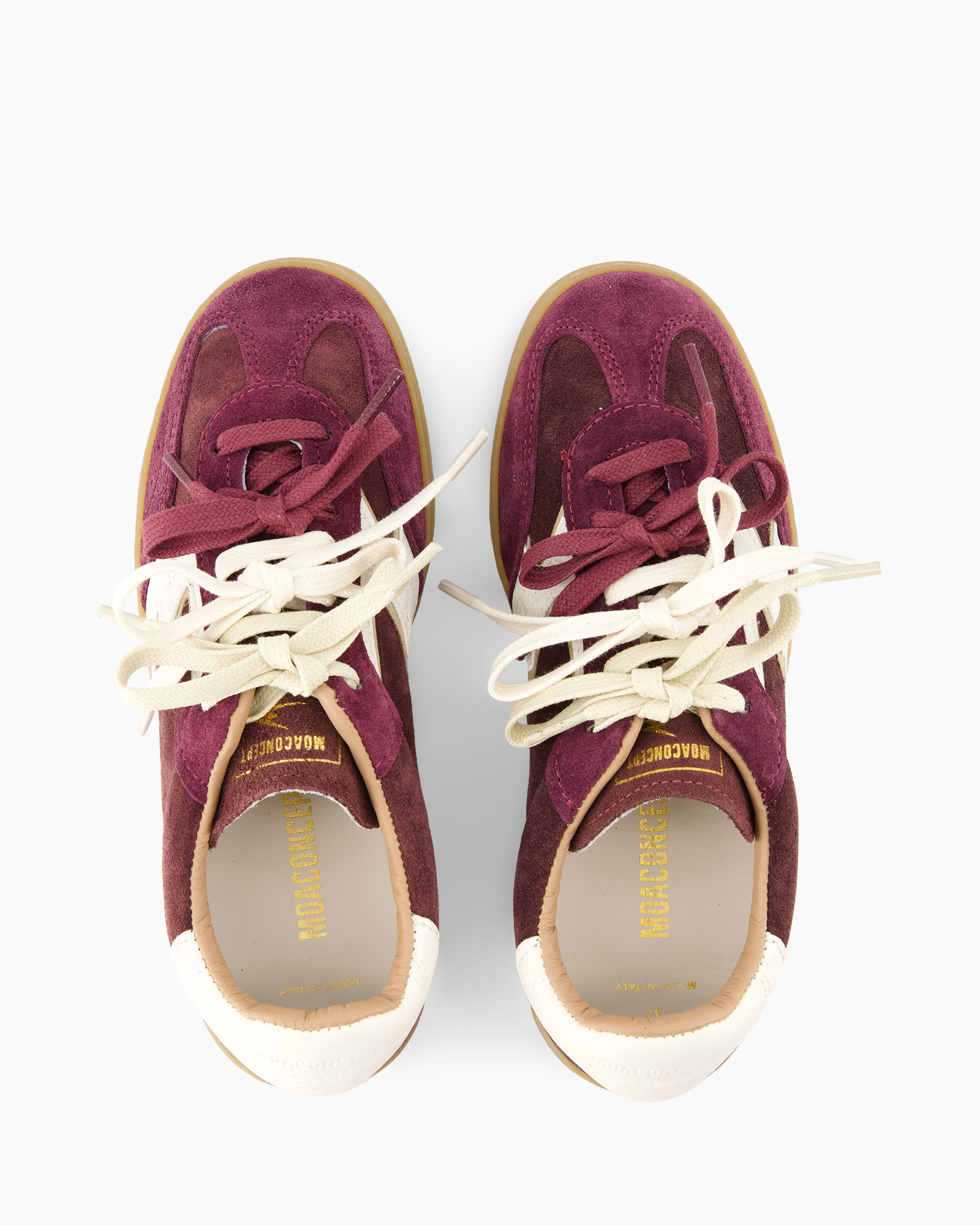 sneakers, burgundy, suede, lacement, paar