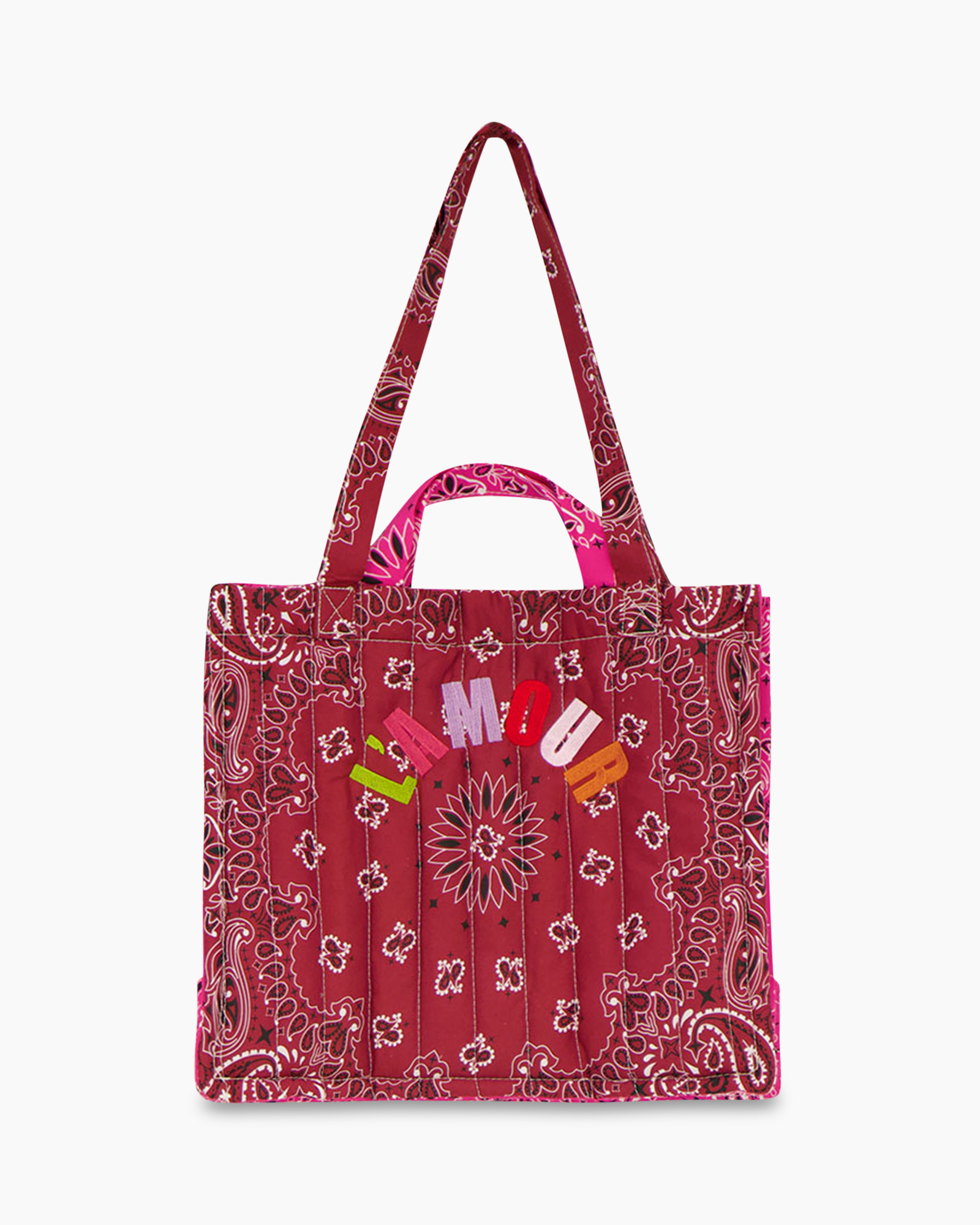 Tassen Shopper Bandana Print Rood