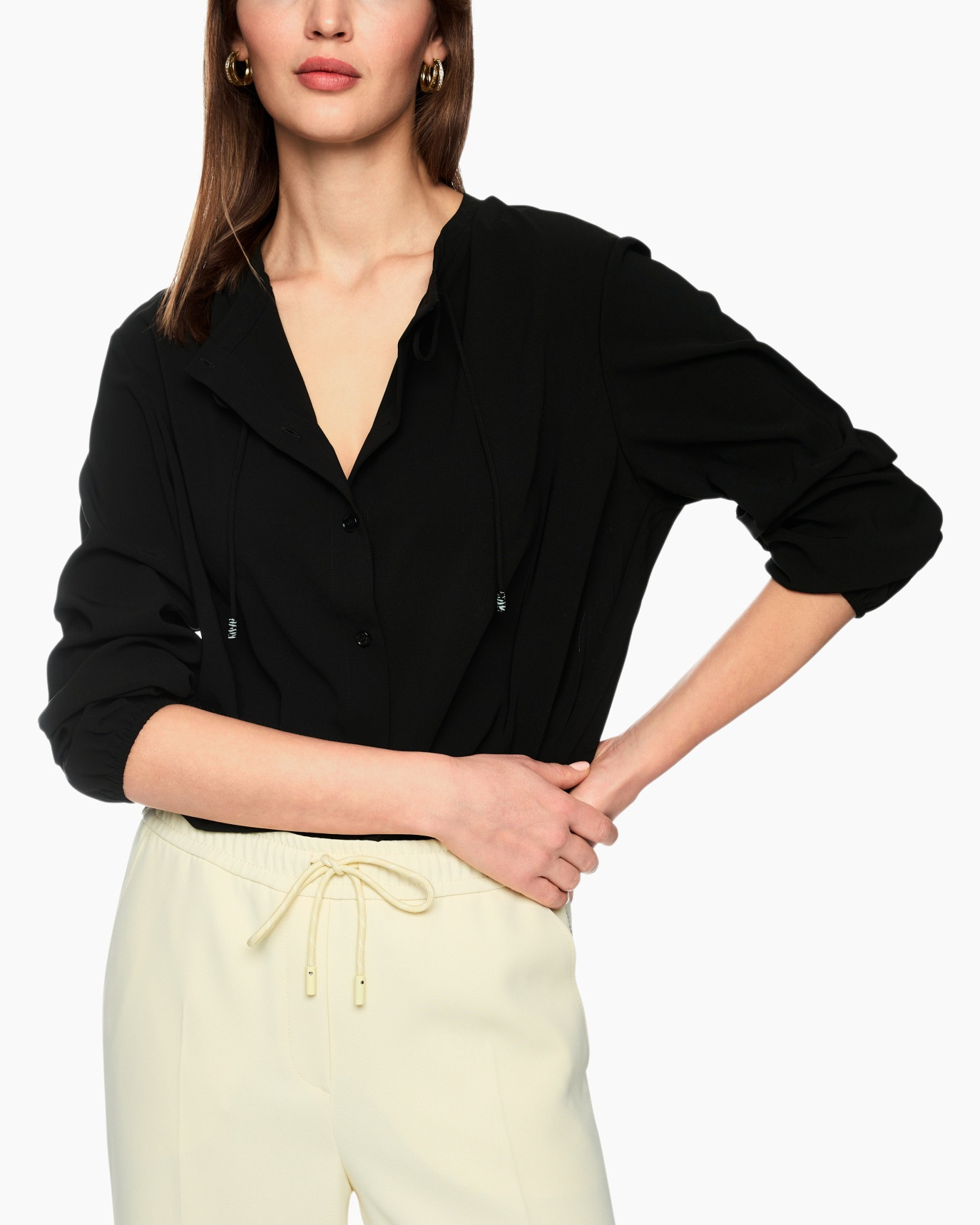 Blouse, Adult, Female, Person, Woman