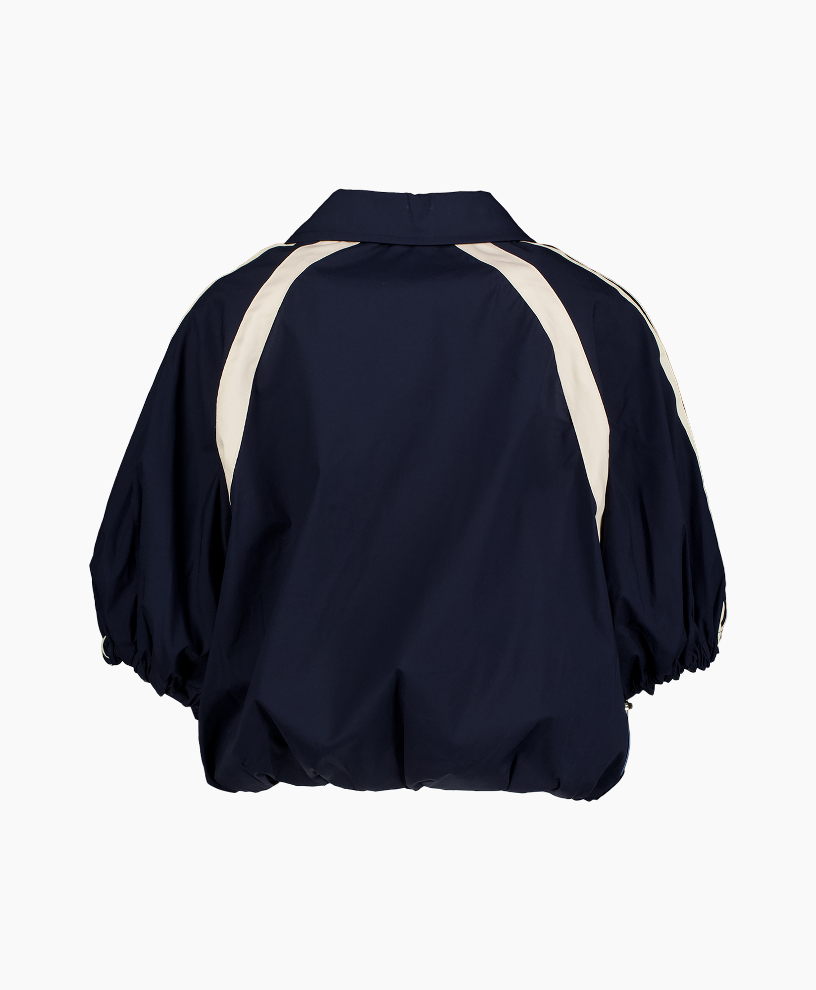 jacket, windbreaker, rits, marineblauw, raglan-mouw