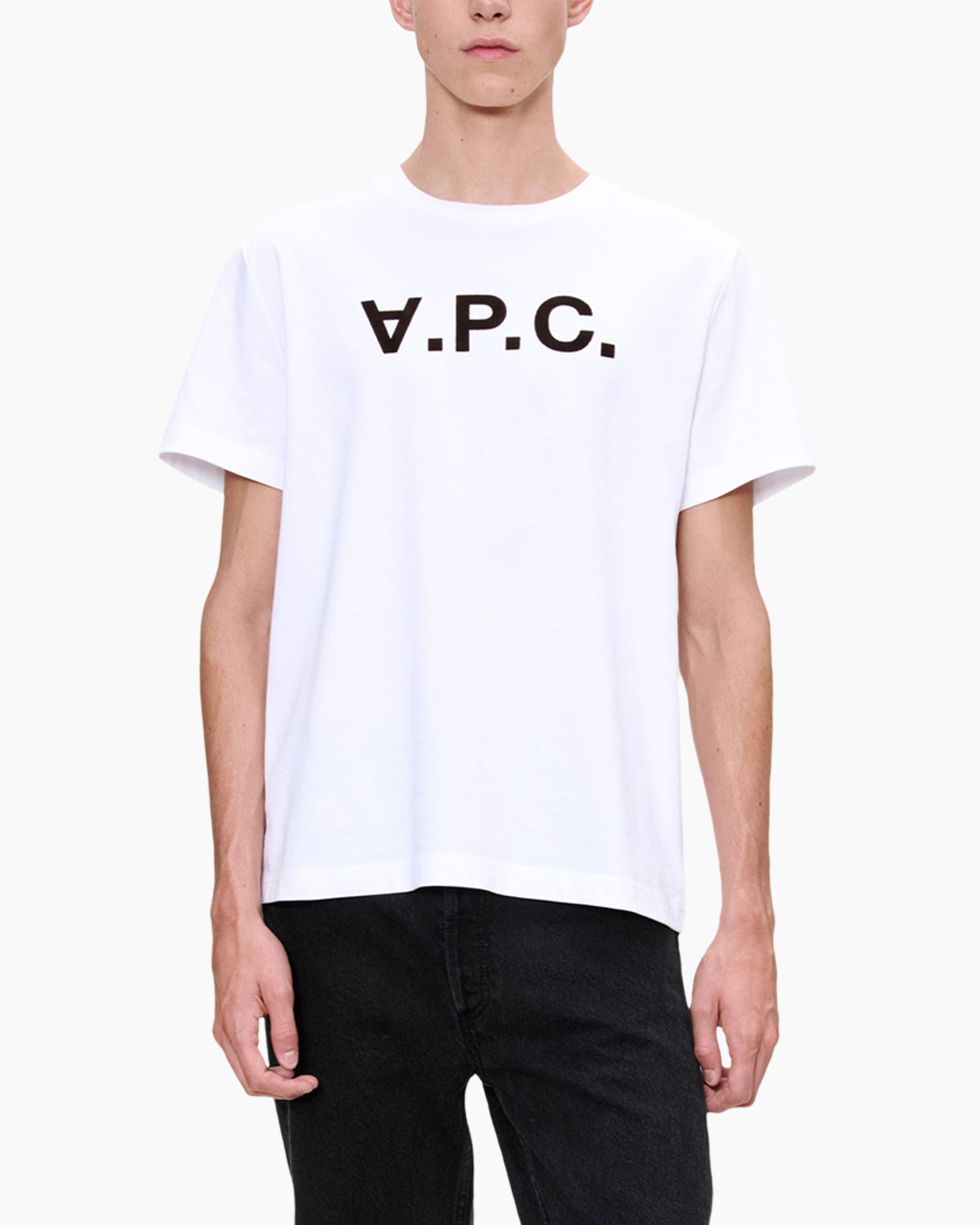 t-shirt, white, short sleeve, graphic, crewneck