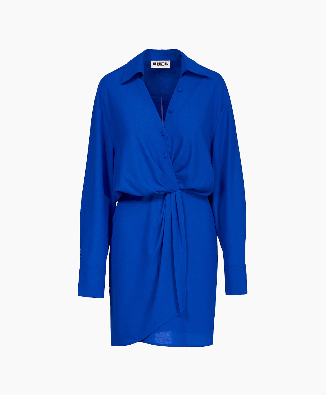 Essentiel Jurk Dorsey Blauw