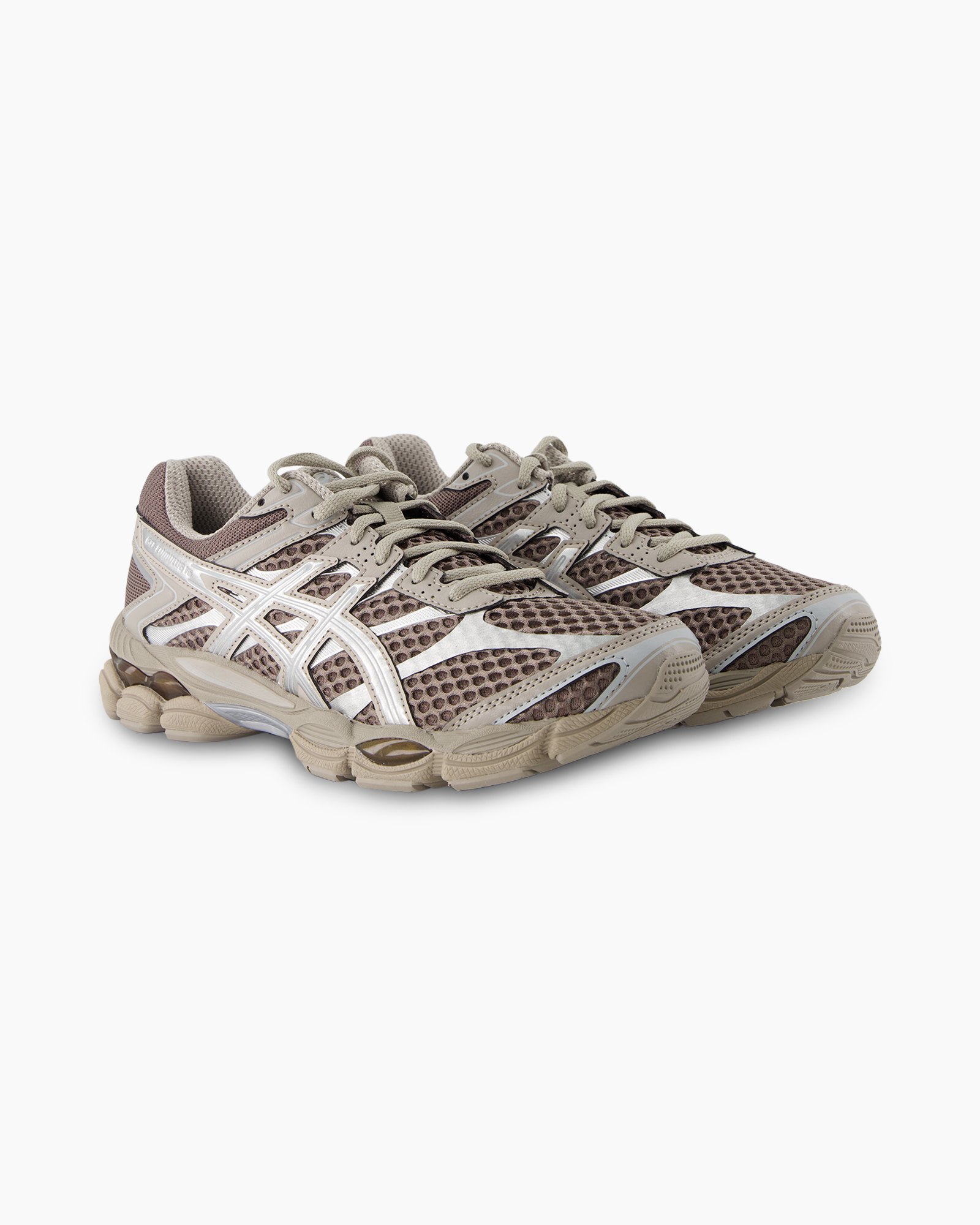 hardloopschoenen, mesh, grijs, atletisch, sneakers
