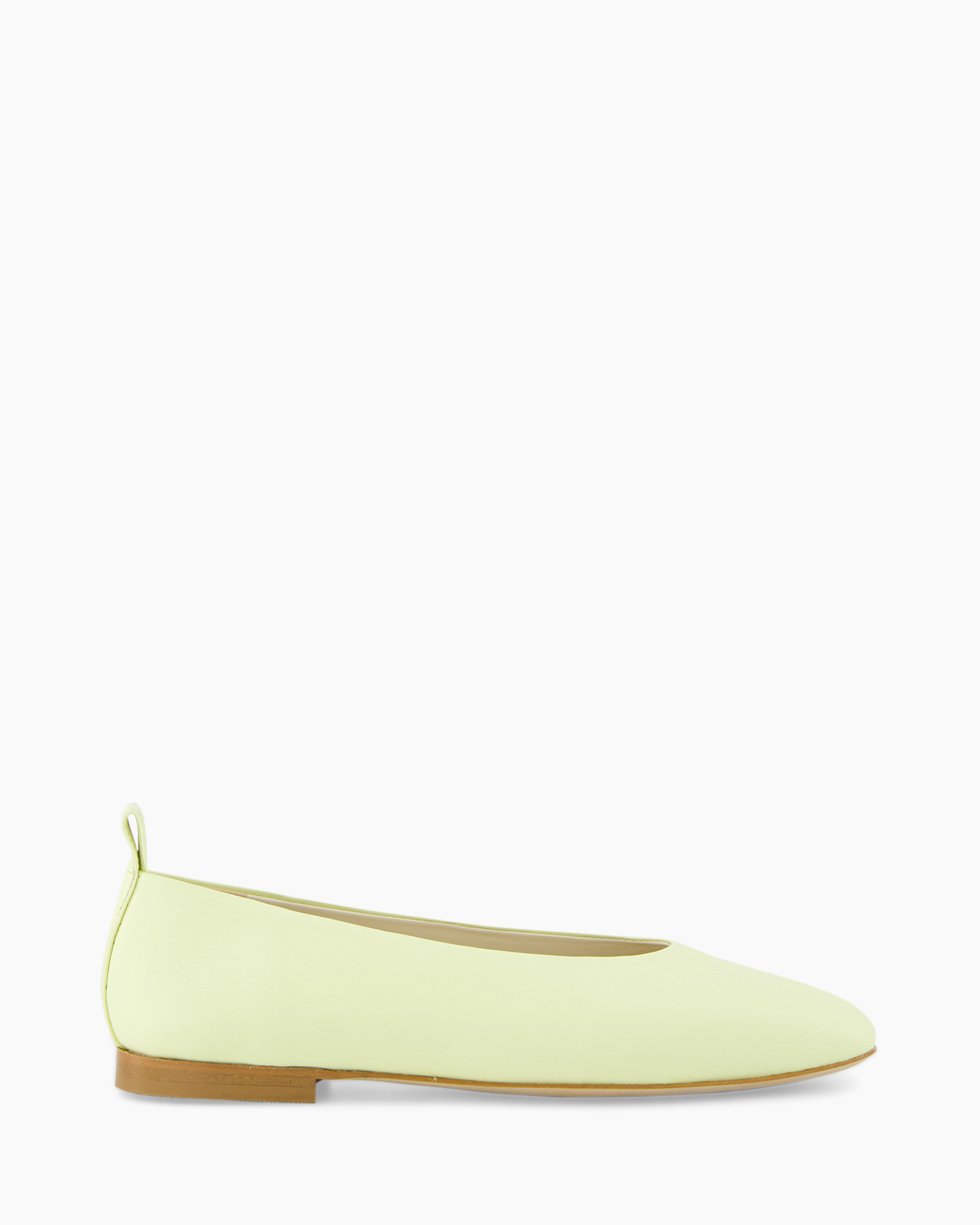 Ballerina Ibiza Nappa licht groen
