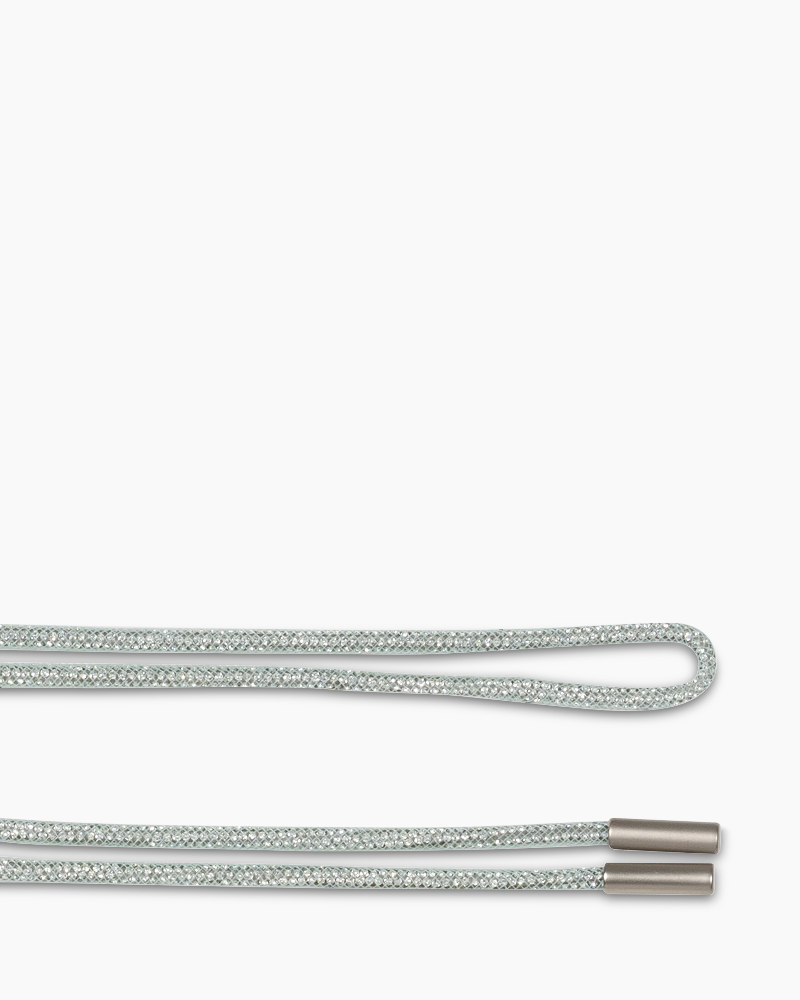 veters, metallic, geweven, zilver, koord