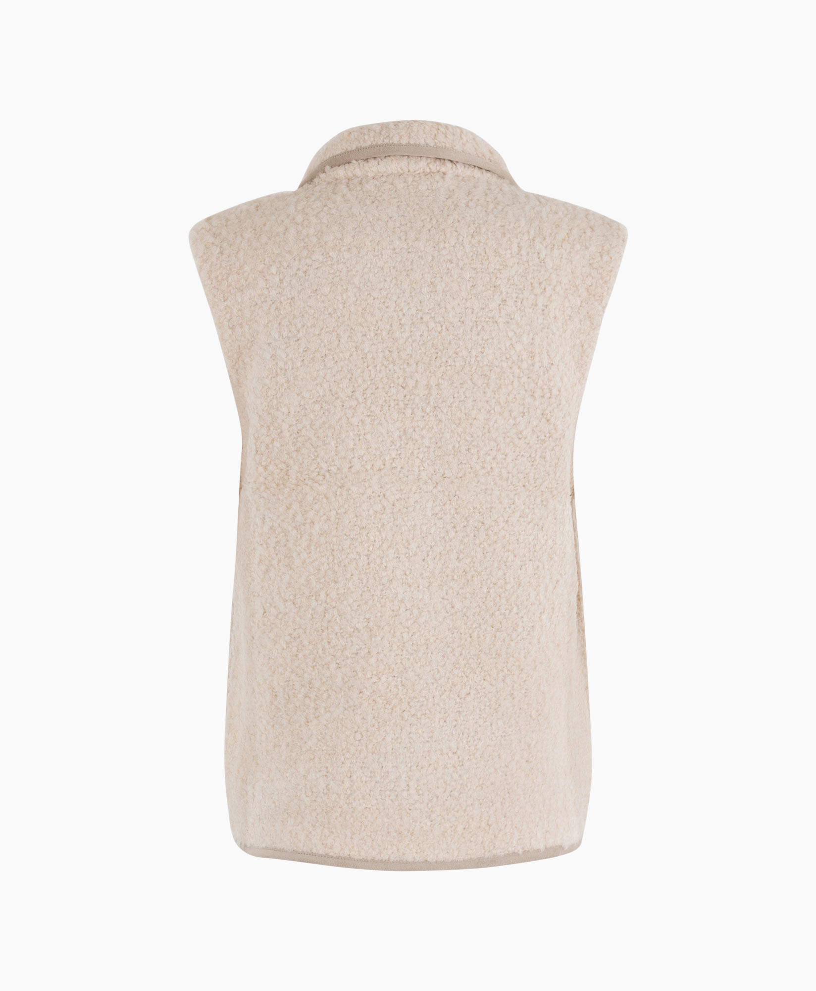Anna Van Toor Gilet 26a11-02074 Off White
