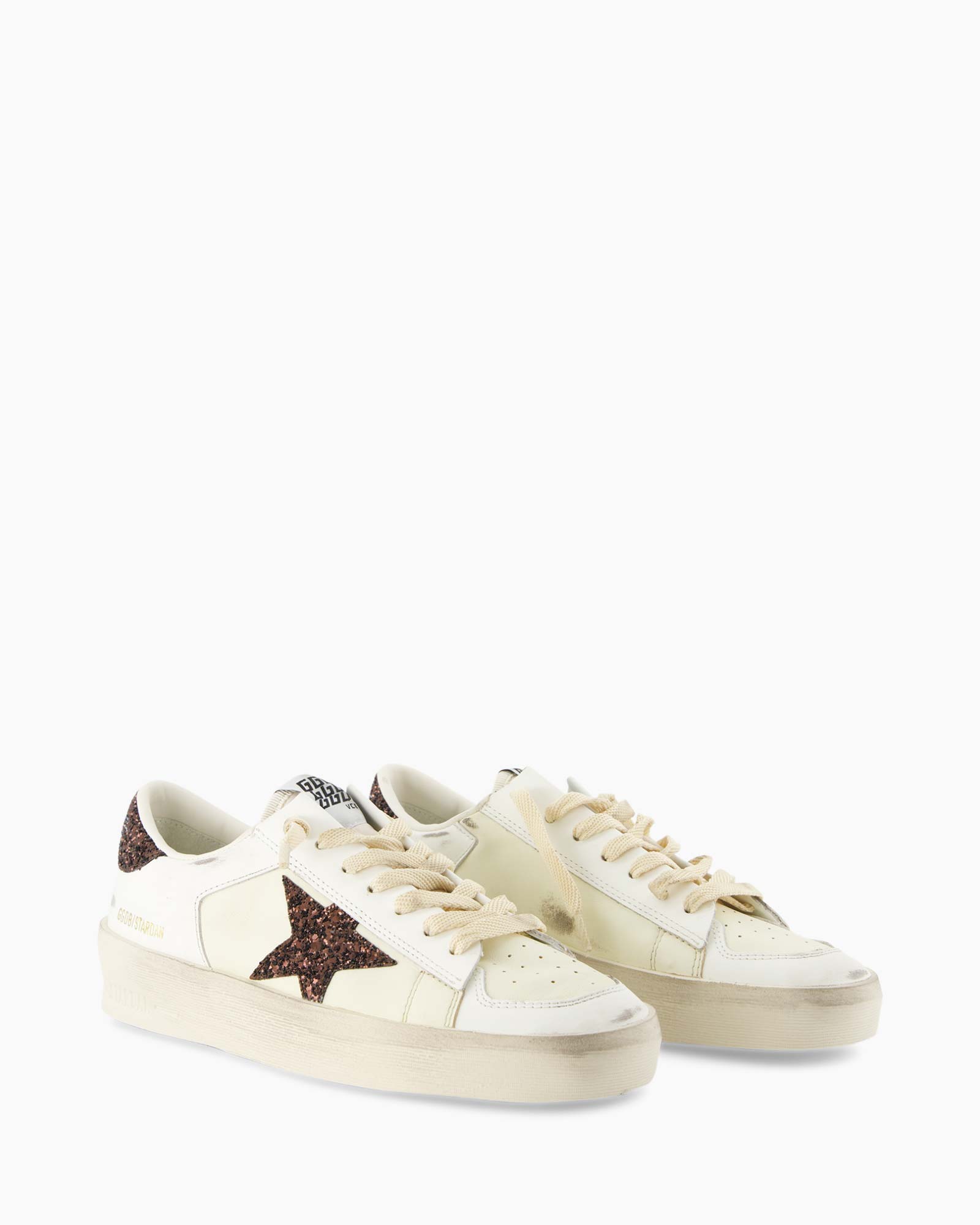 Sneaker Stardan Nappa Leather Glitter Star Off White