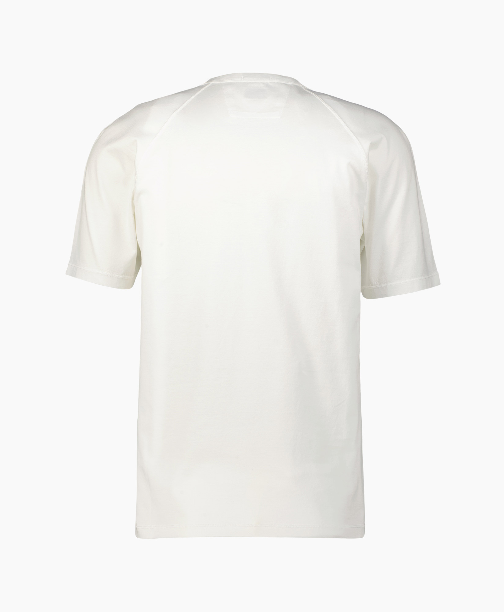 T-shirt Mercerized Jersey Logo Wit