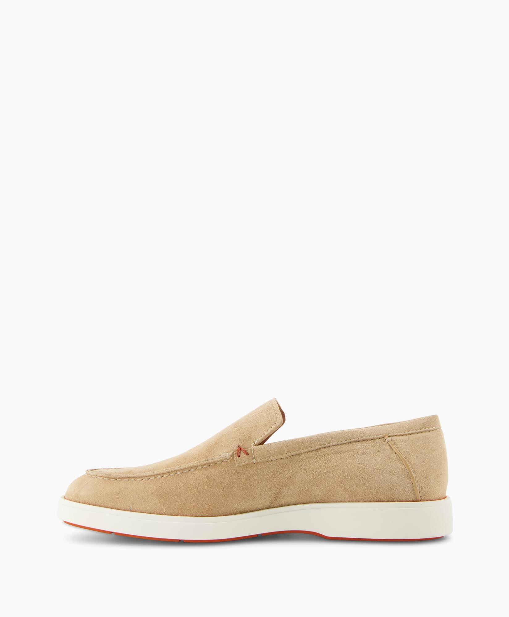 Santoni Loafer Drain Barsykse Beige