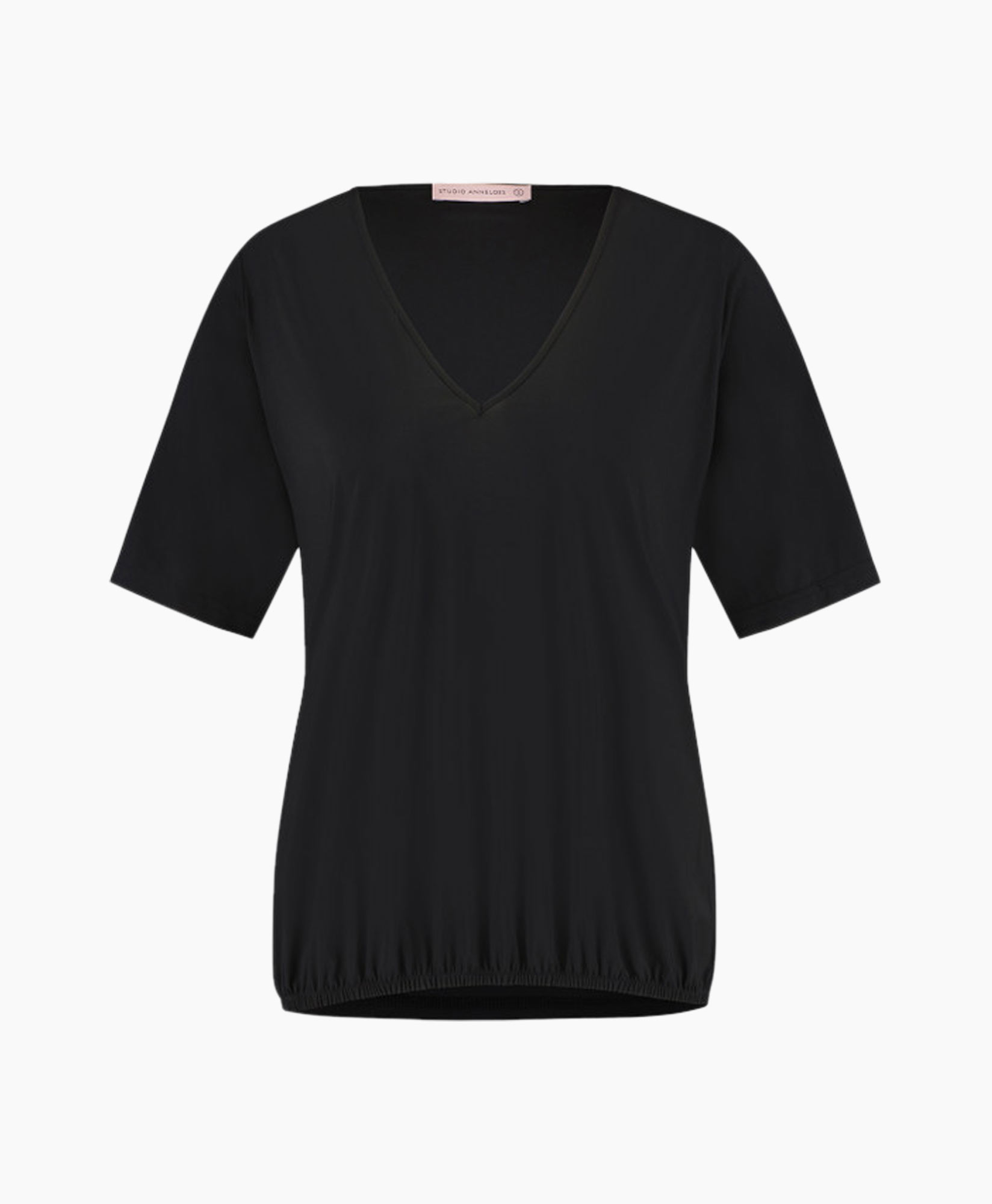 Top & T-shirt Vicky Shirt Zwart dessin