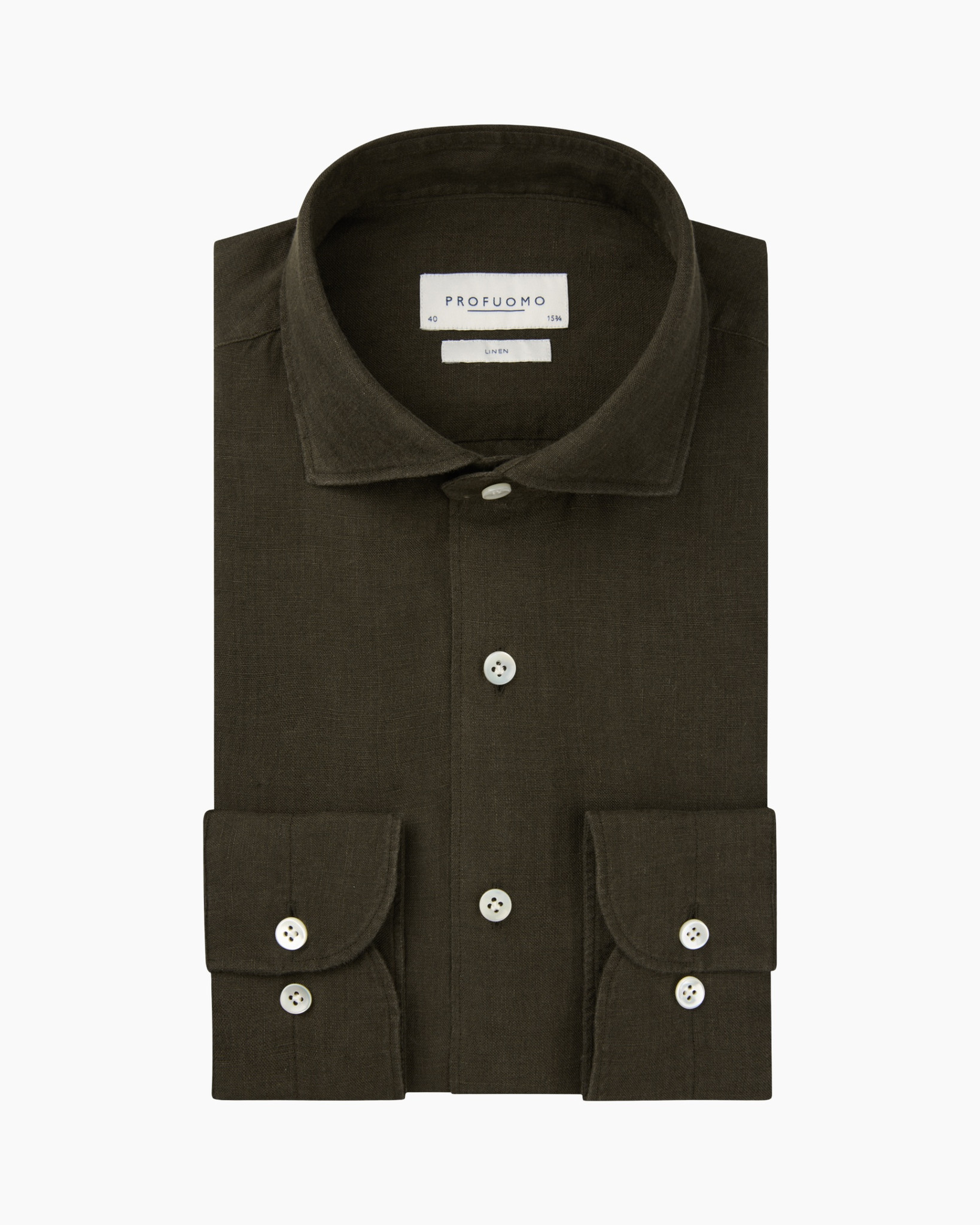 shirt, button-down, collar, long-sleeve, linen