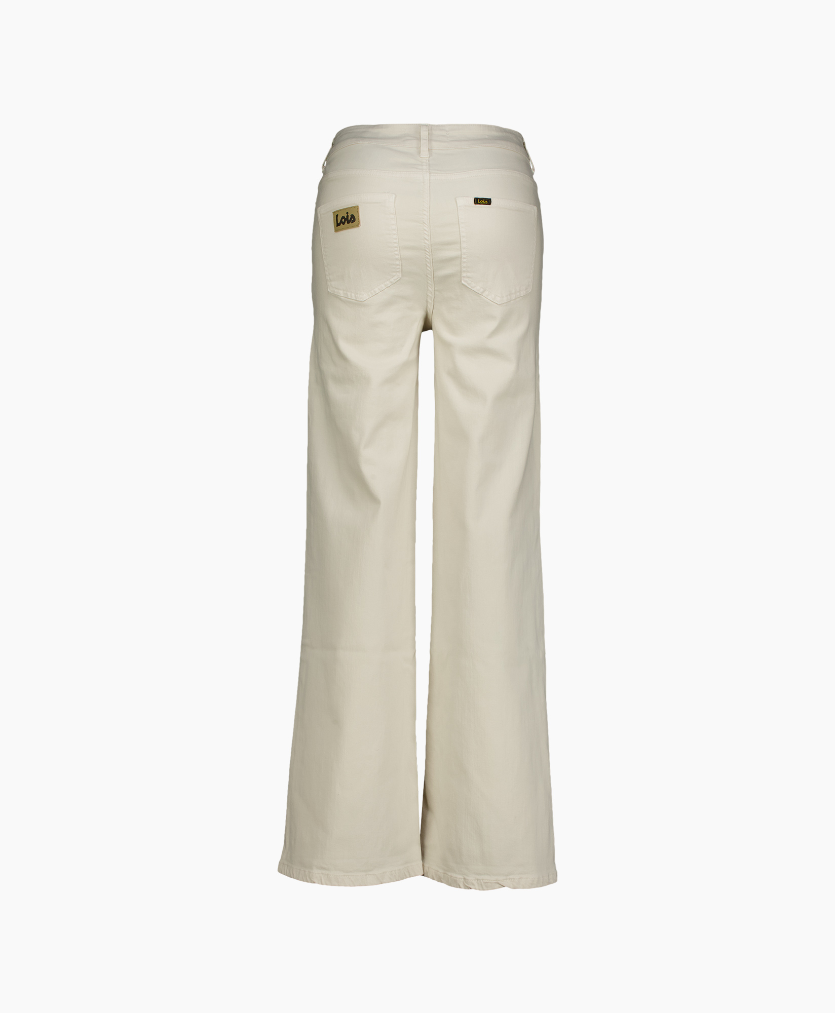 broek, broek, khaki, beige, wijdedelig