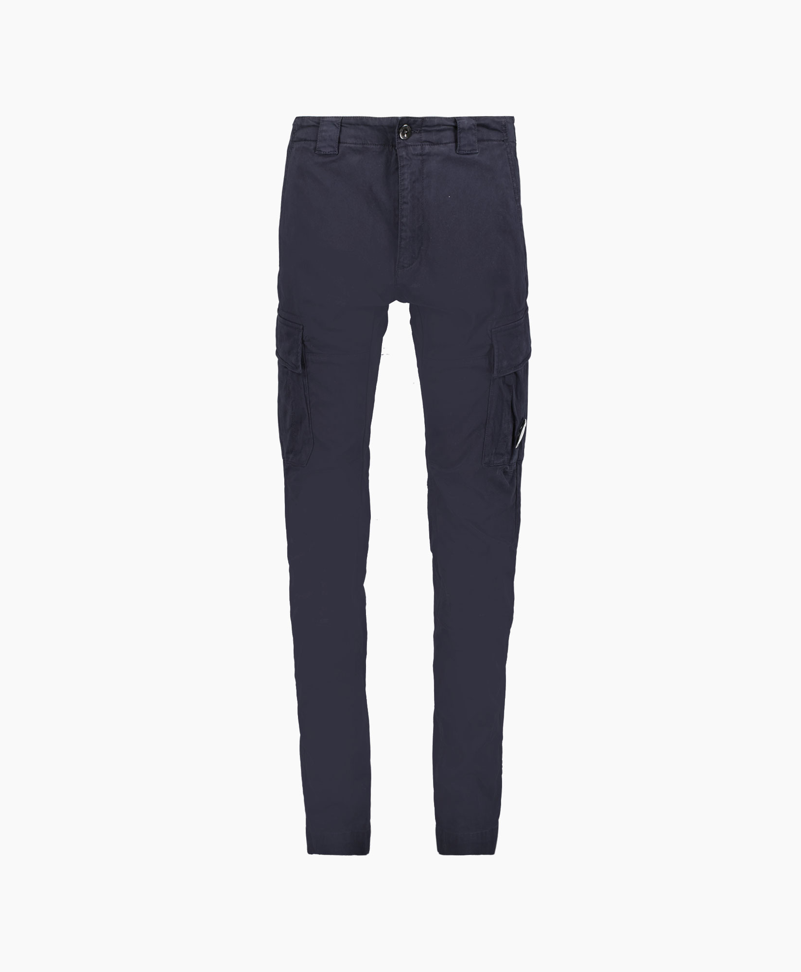 Cp Company Cargobroek Stretch Sateen Cargo Donker Blauw