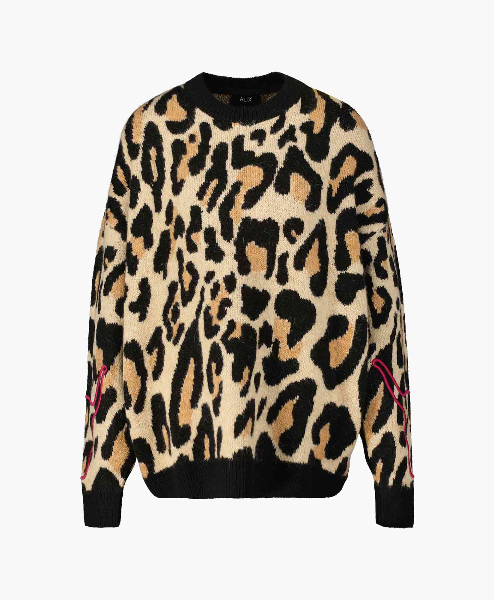 Pullover Knitted Jaguar Bruin