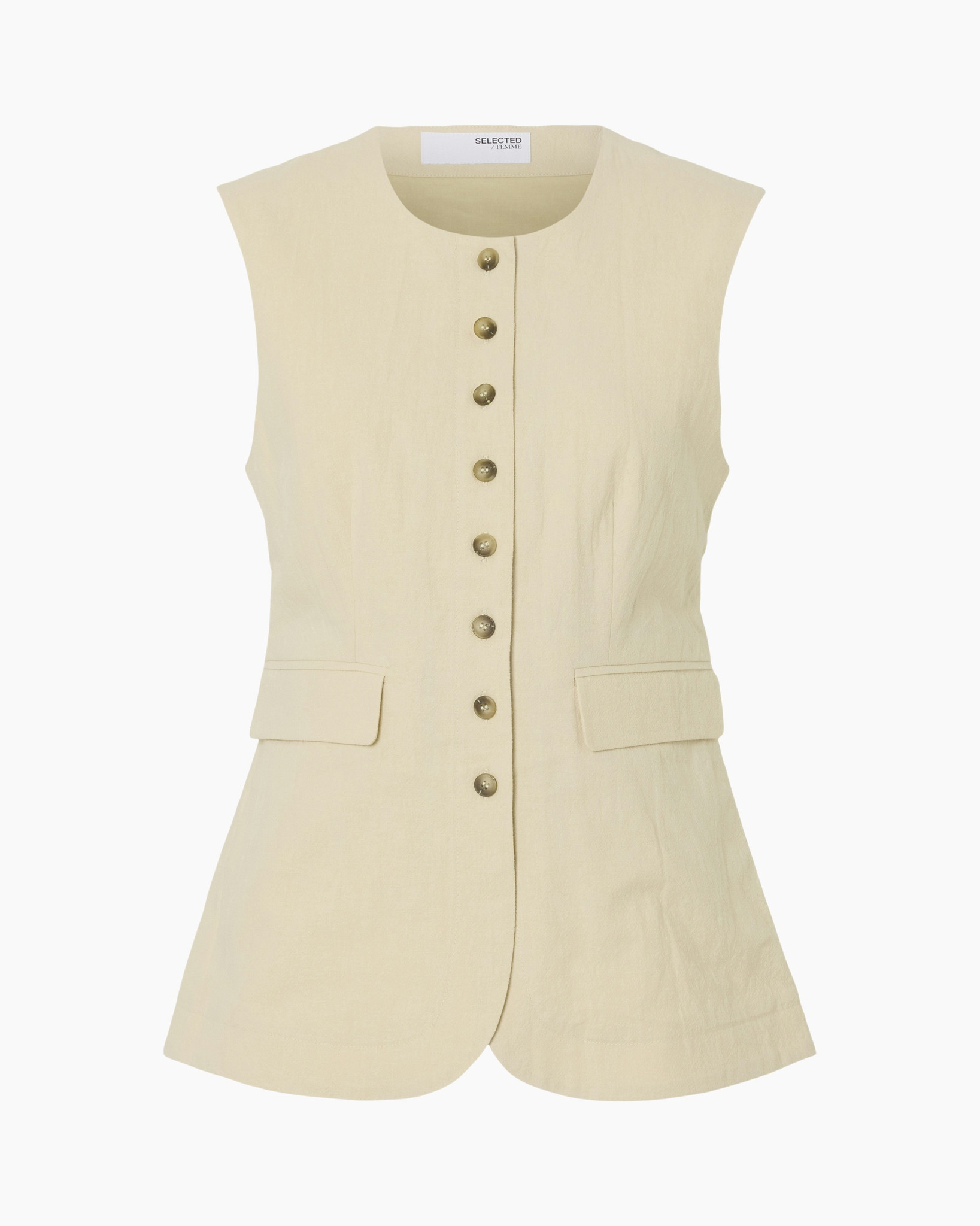 Vest Gilet Selected Femme Selected Femme SLFDarla Knit Button Vest