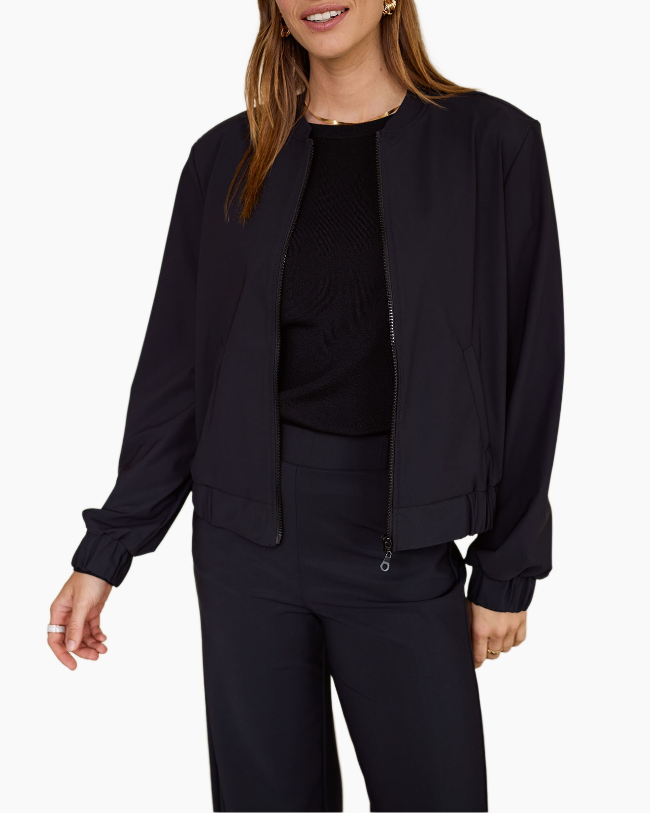 Jack Benja Bomber Jacket Licht Grijs