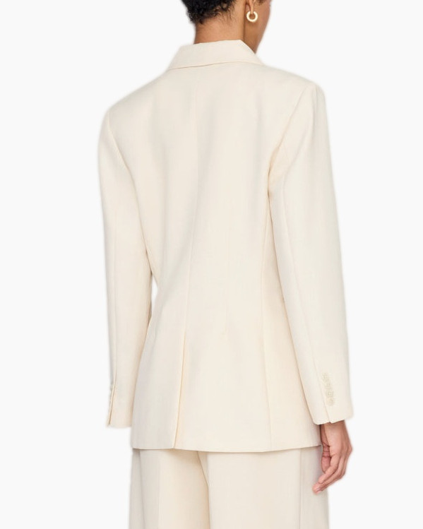 blazer, broek, tweedset?, beige, inkeping-notched-slag