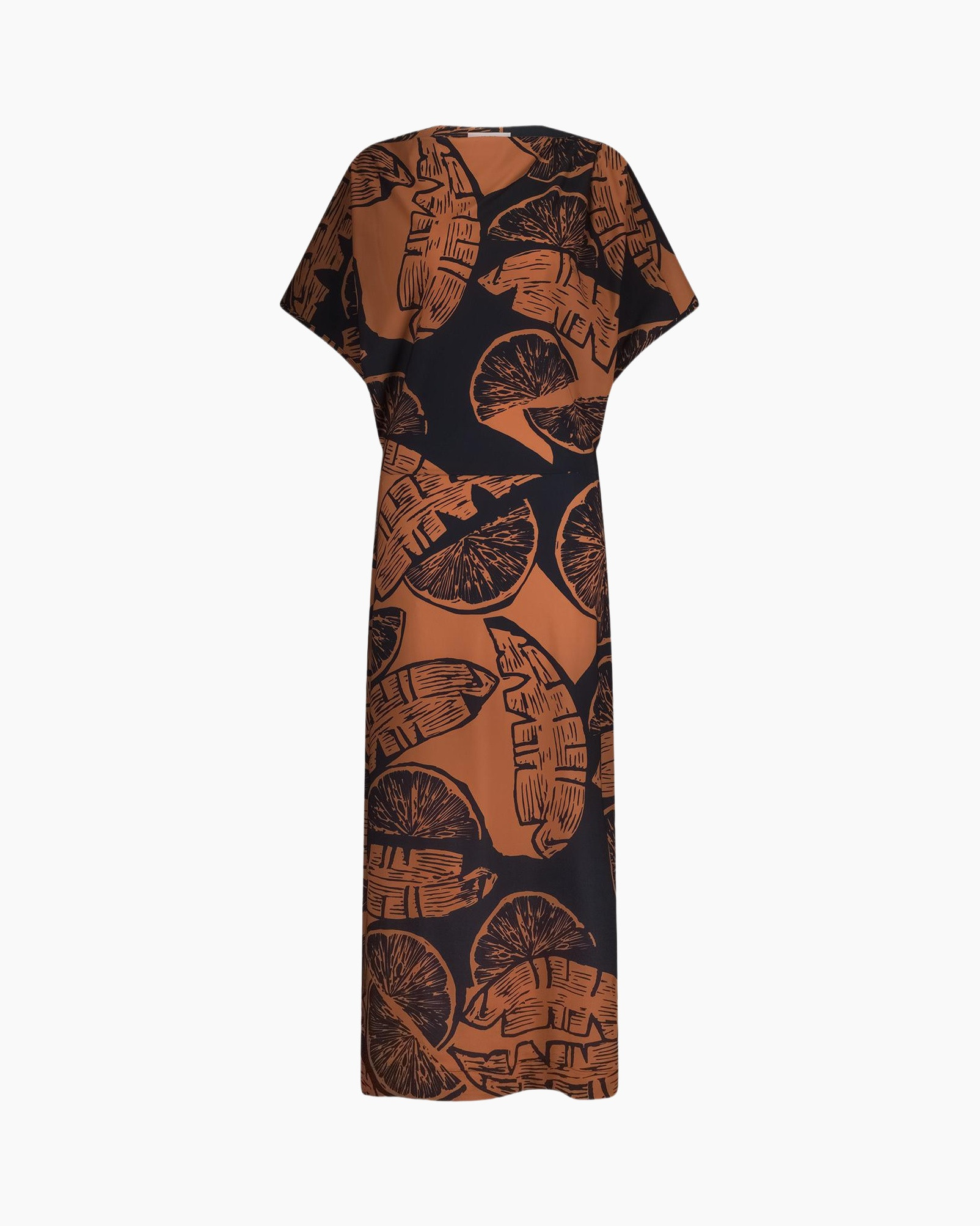 Jurk Ineke Orange Dress Beige