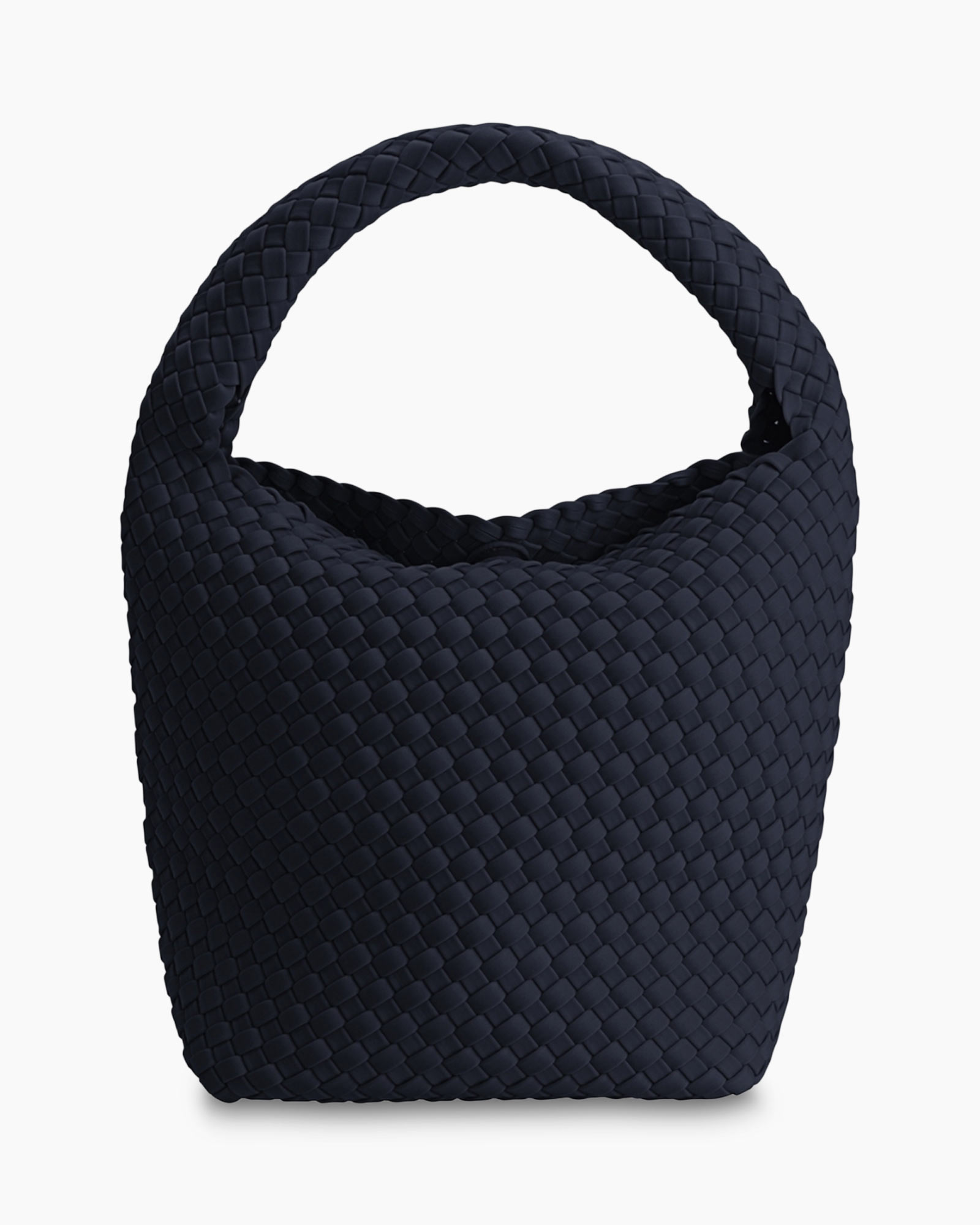 Schouder/hand Tas Bucket Donker Blauw