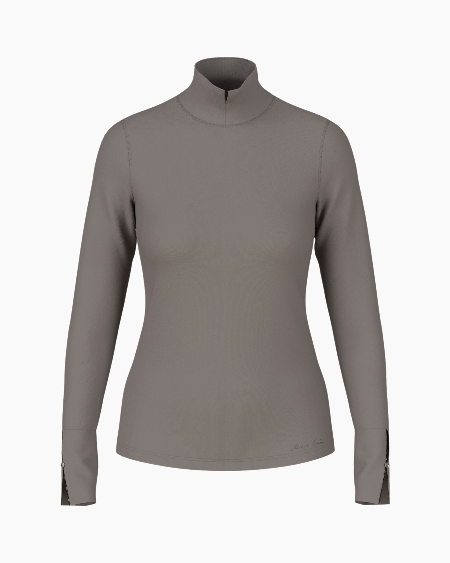 T-shirt Zc 48.05 J14 midden grijs