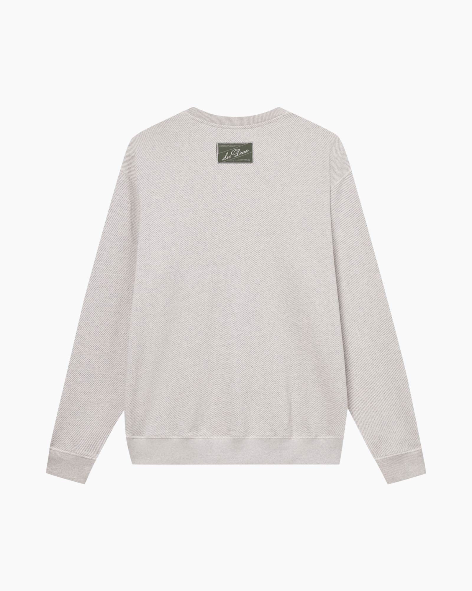 Sweater Sully Patch Licht Grijs