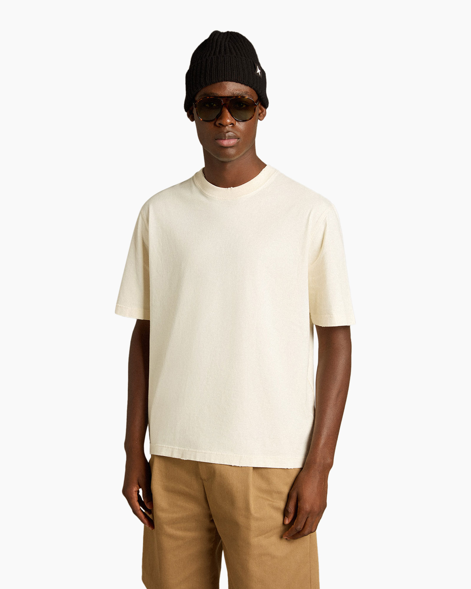 T-Shirt, Cap, Hat, Man, Person