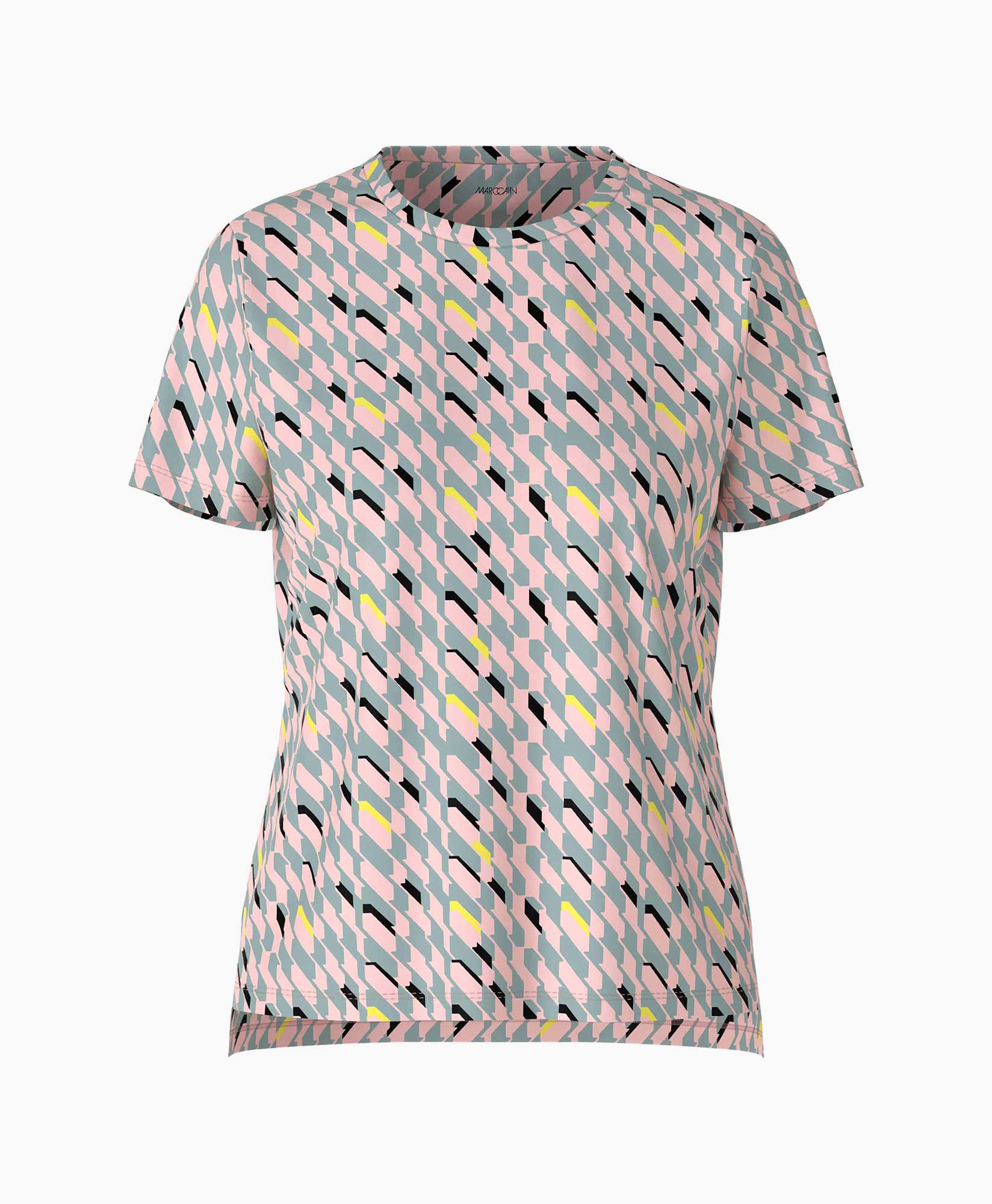 Marccain Collectie T-shirt Vc 48.05 J41 Licht Blauw